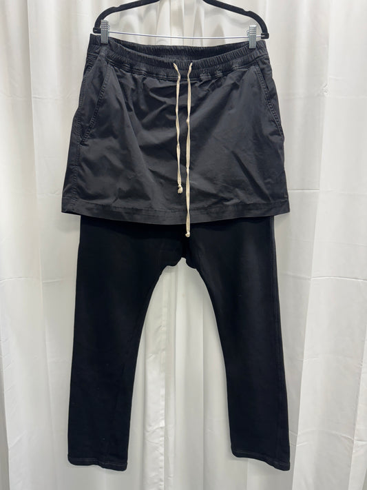 Rick Owens Drkshdw Skirted Drop Crotch Trousers