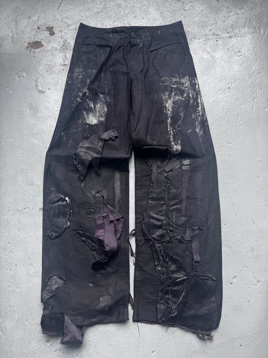 kai ghattaura patched wide trouser