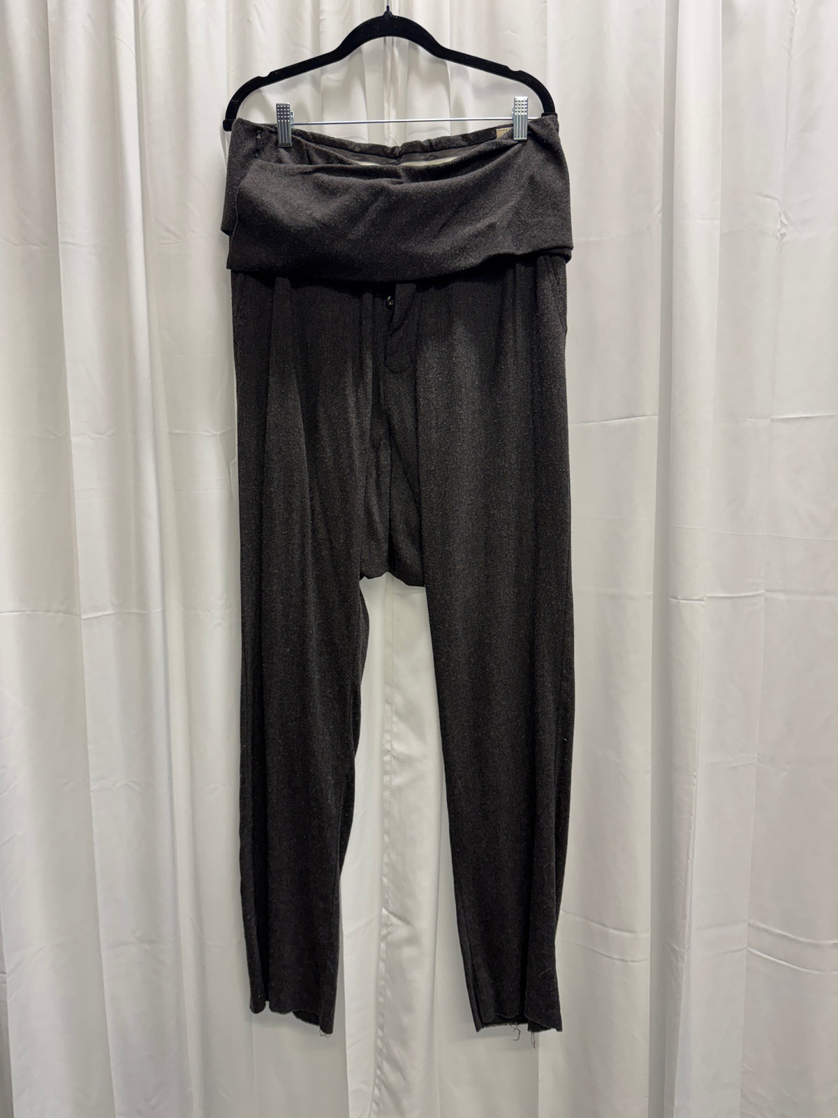 Rick Owens AW10 Gleam Cummerbund Drop-Crotch Trousers