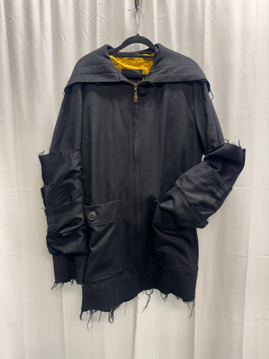 Yuji Yamada AW98 Modular Layered Wool Witch Hooded Parka