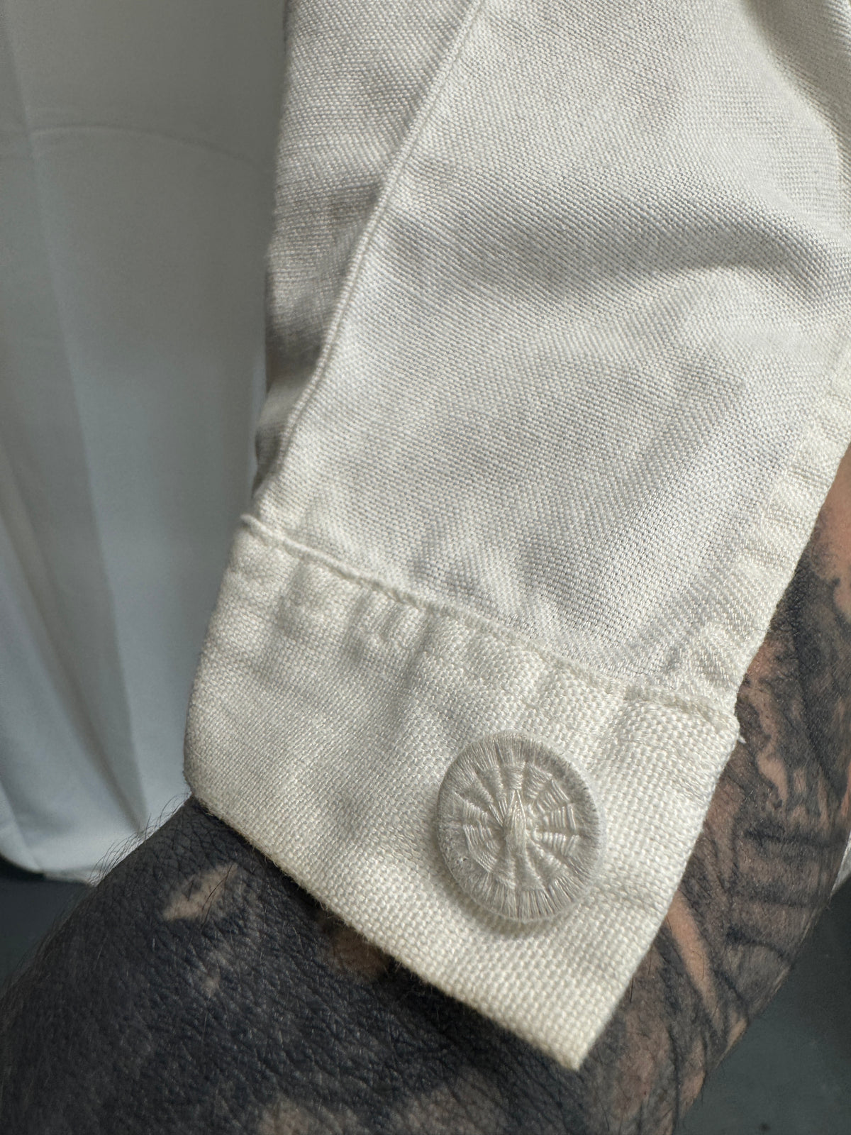 1930s Eastern European Folk Shirt — Intricate Pleated & Gathered Construction