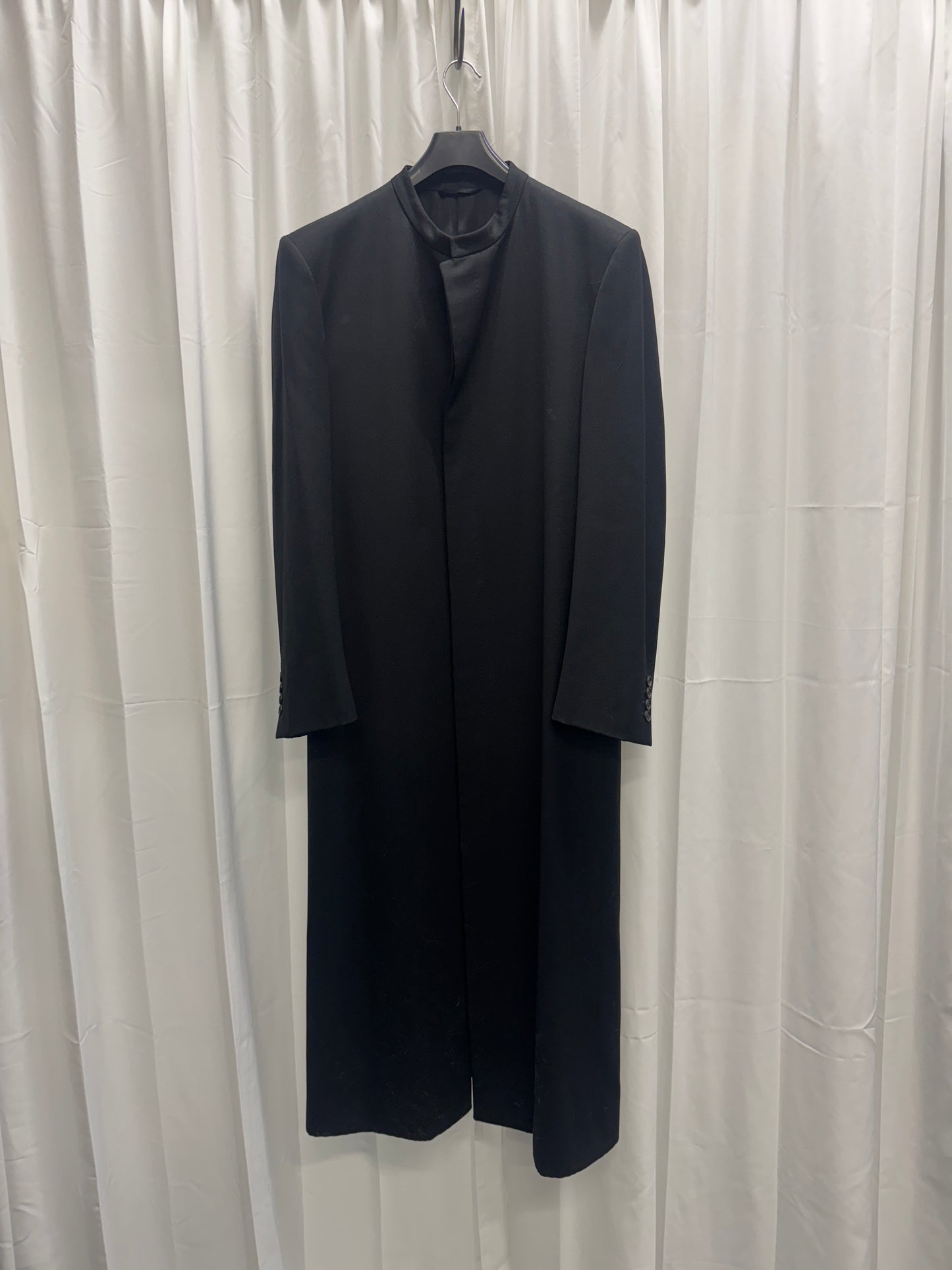 YSL Rive Gauche - Circa 00 Hedi Slimane Long Priest Coat