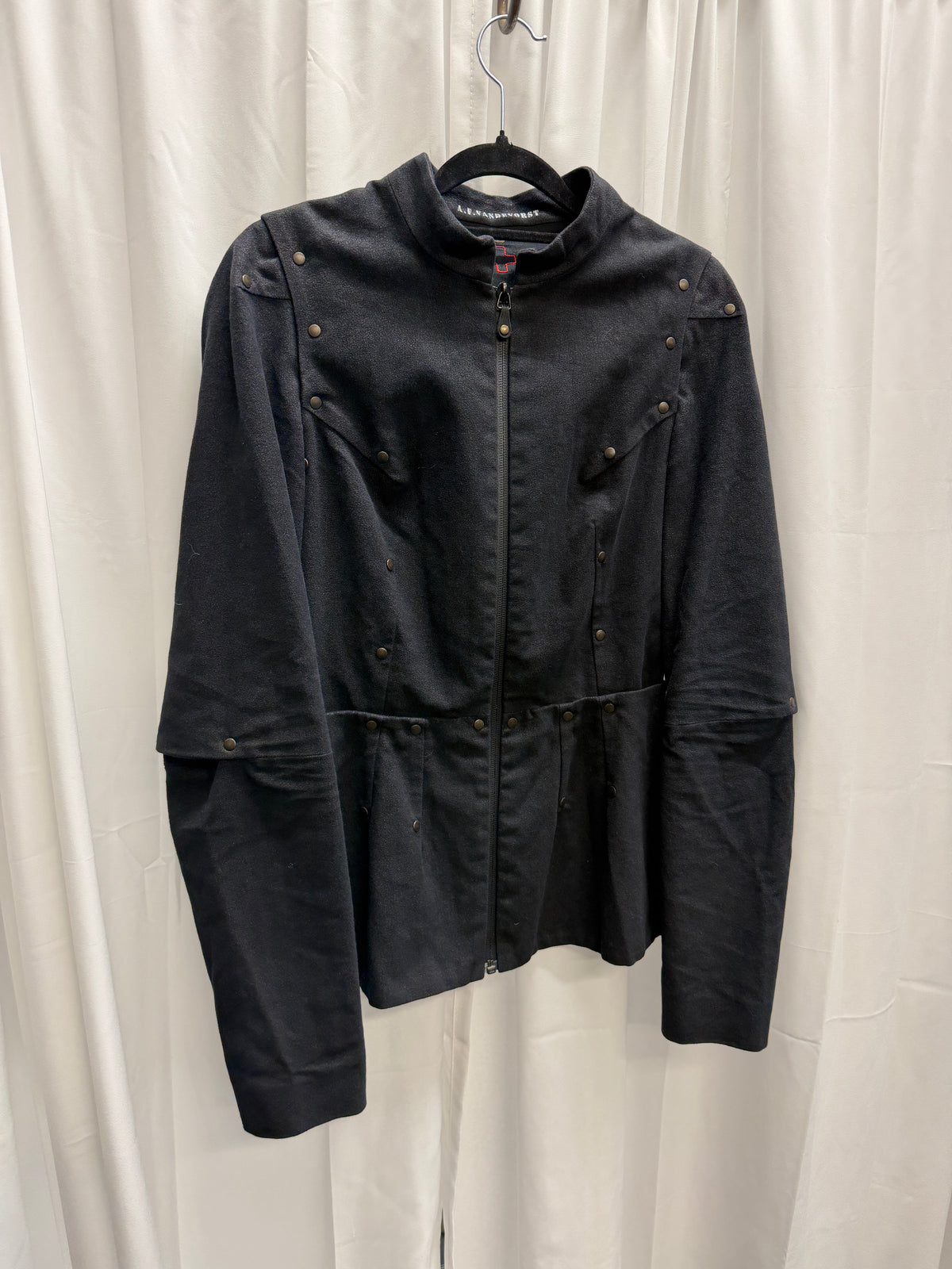 AF Vandevorst AW00 Blessed, Articulated Armour Studded Blouson Jacket (S)