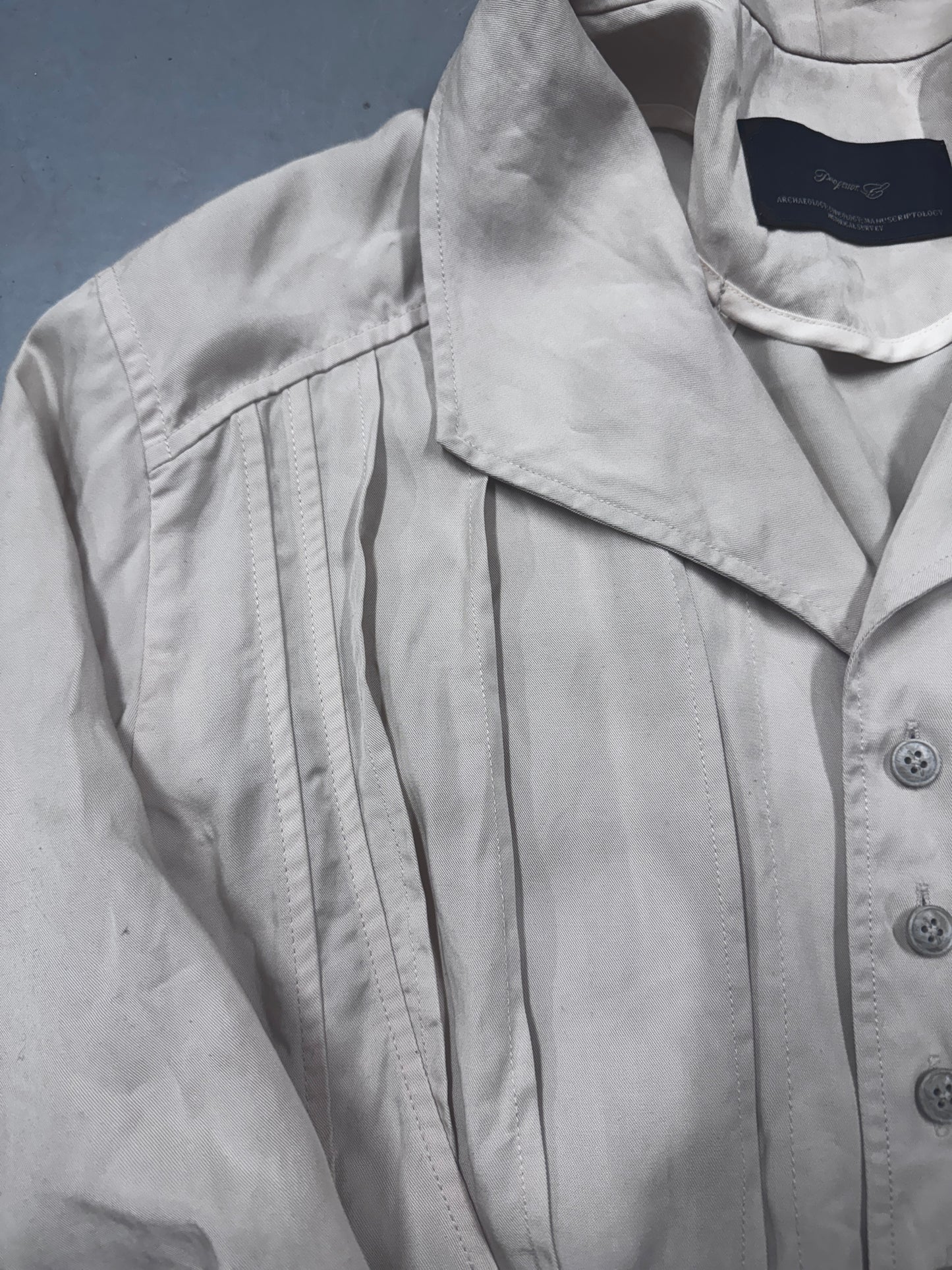 Professor E Pleat Front Shirt