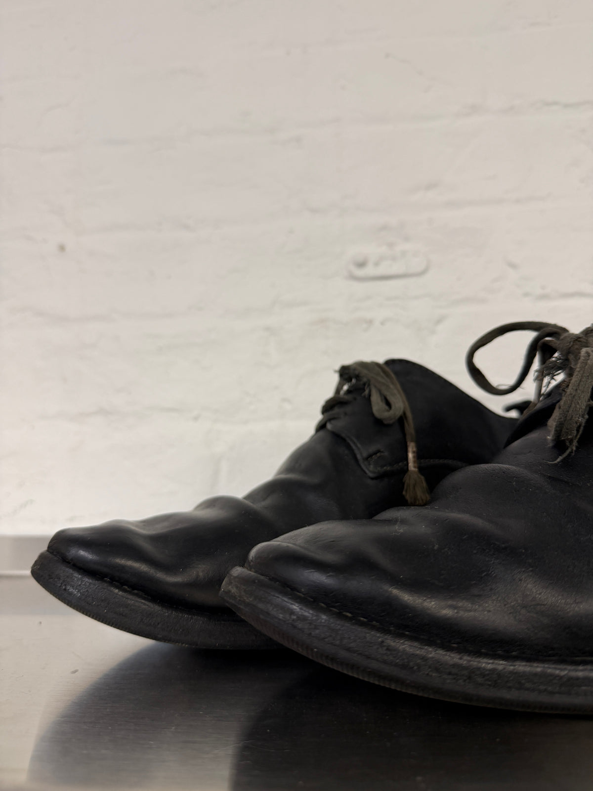 Carol Christian Poell 4 Hole Horse Leather Derby