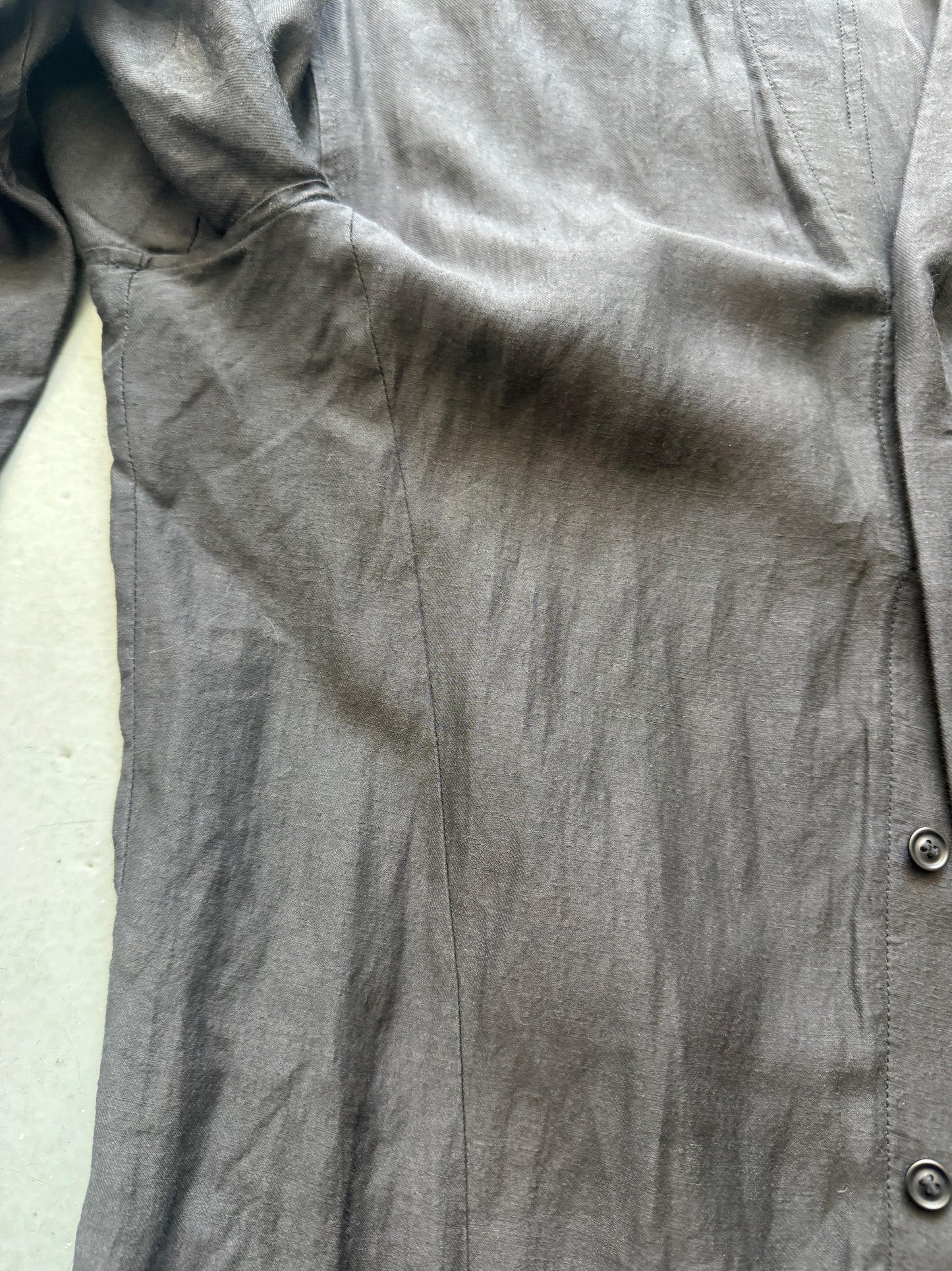 julius lightweight tulip neck shirt