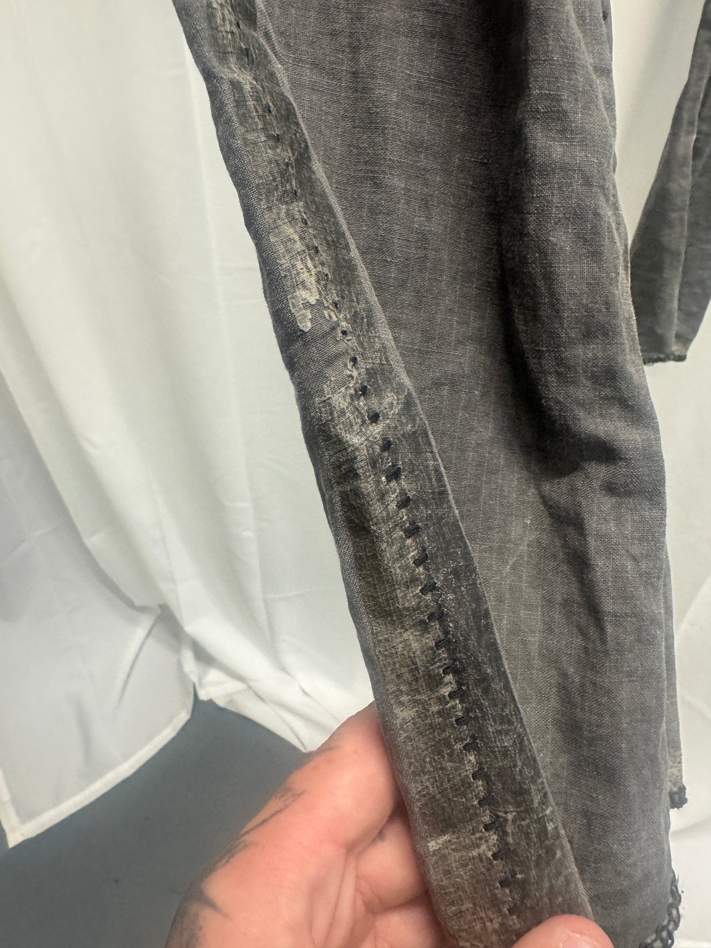 Leopold Bossert Chainseam Taped Curve Leg Trouser
