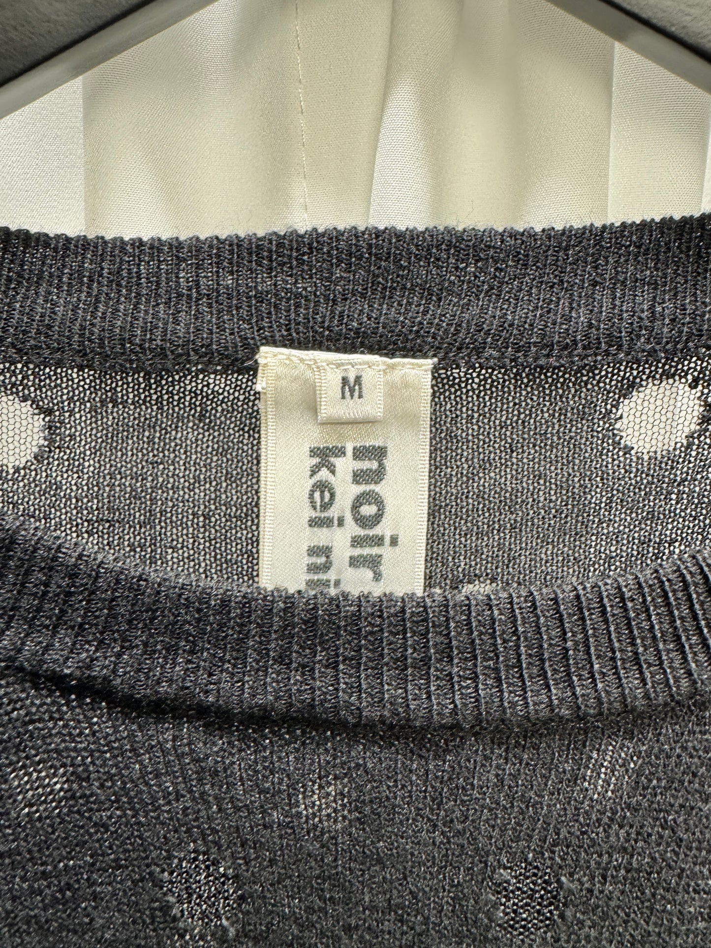 noir kei ninomiya spot patch knit