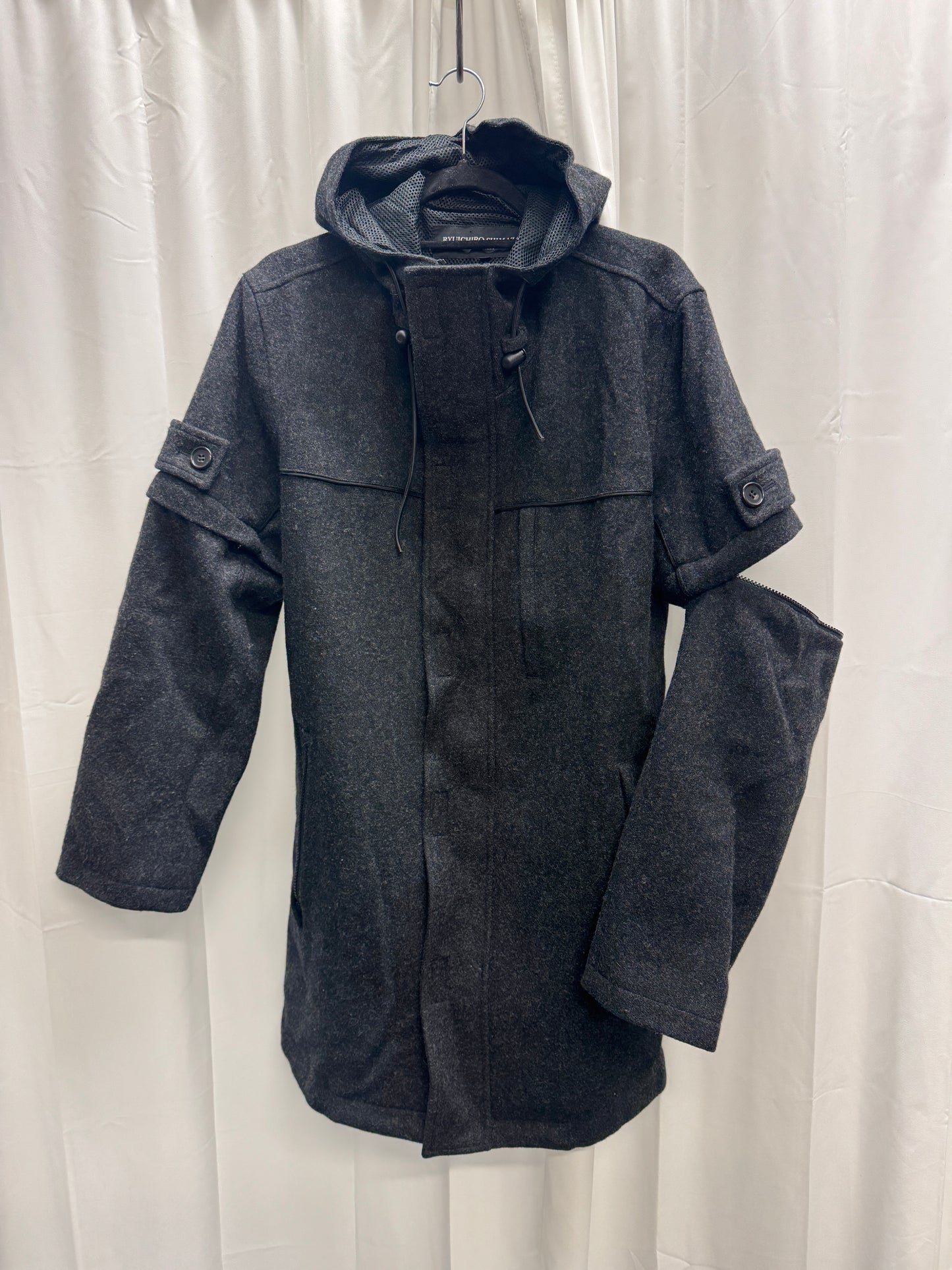 Ryuichiro Shimazaki Zipper Sleeved Parka