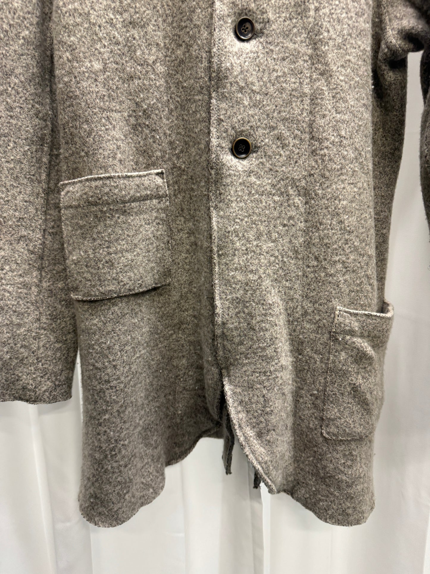 Kapital Boiled Wool 3 Button Blazer