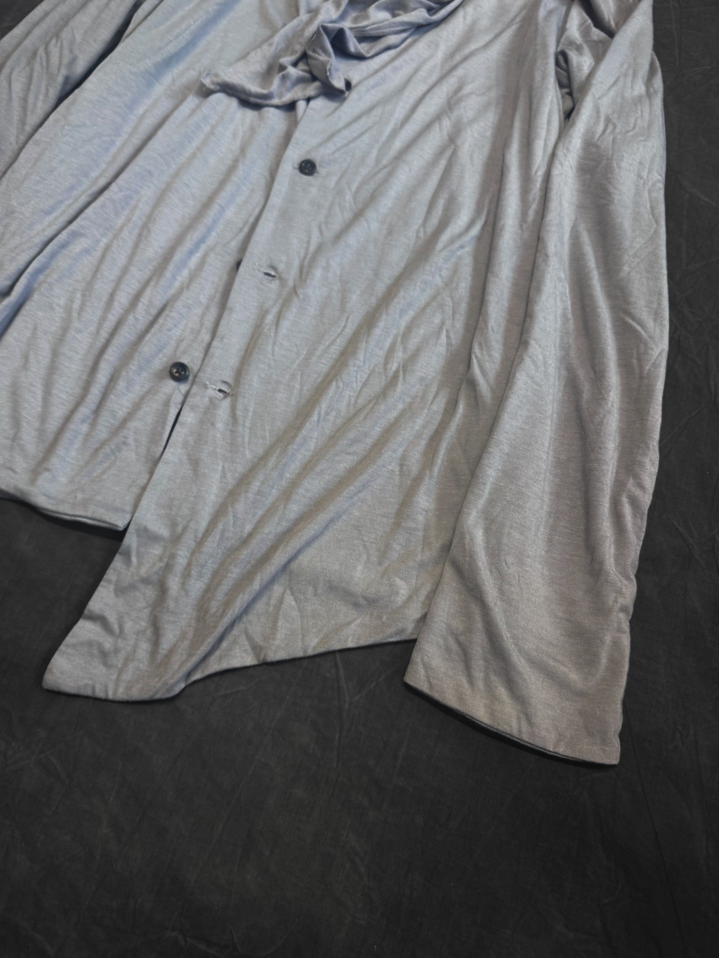 Yukio Mishiba Draped Scarf Button Up