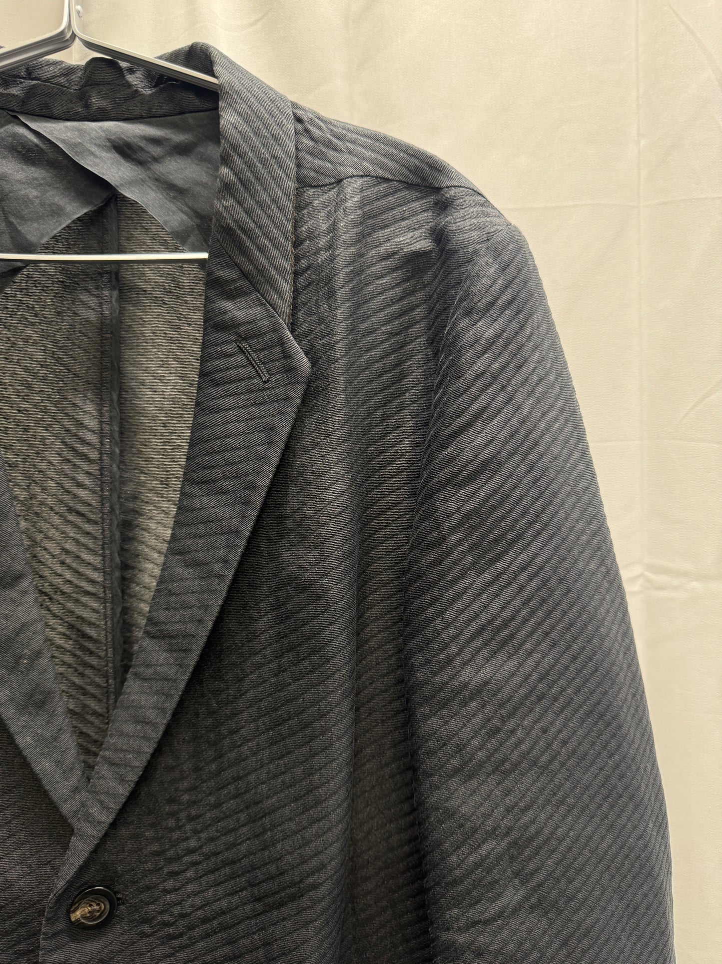 Rick Owens SS18 Dirt Semi Sheer Cargo Blazer