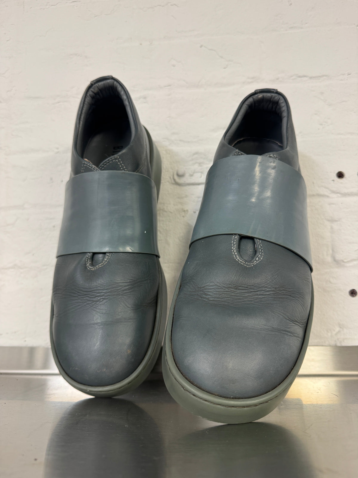 Dirk Bikkembergs Rubber Sling Low Leather Boots