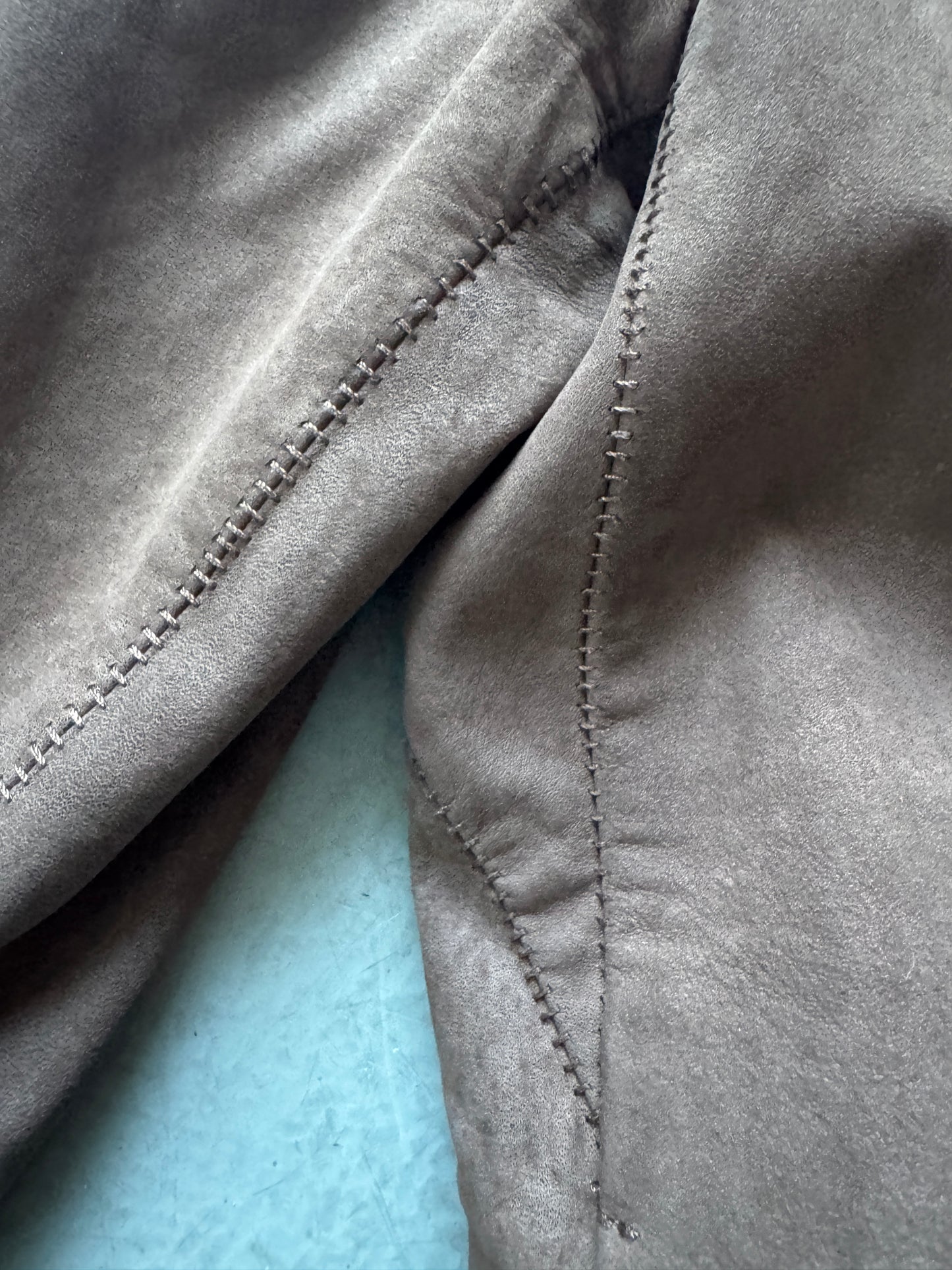 10sei0otto chainseam leather jacket
