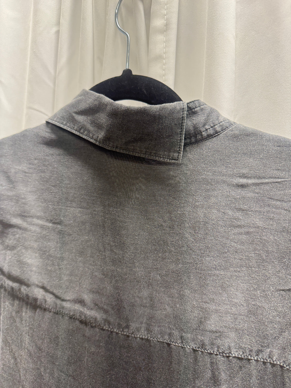 Yohji Yamamoto Pour Homme Cellulose Half Collar Overshirt