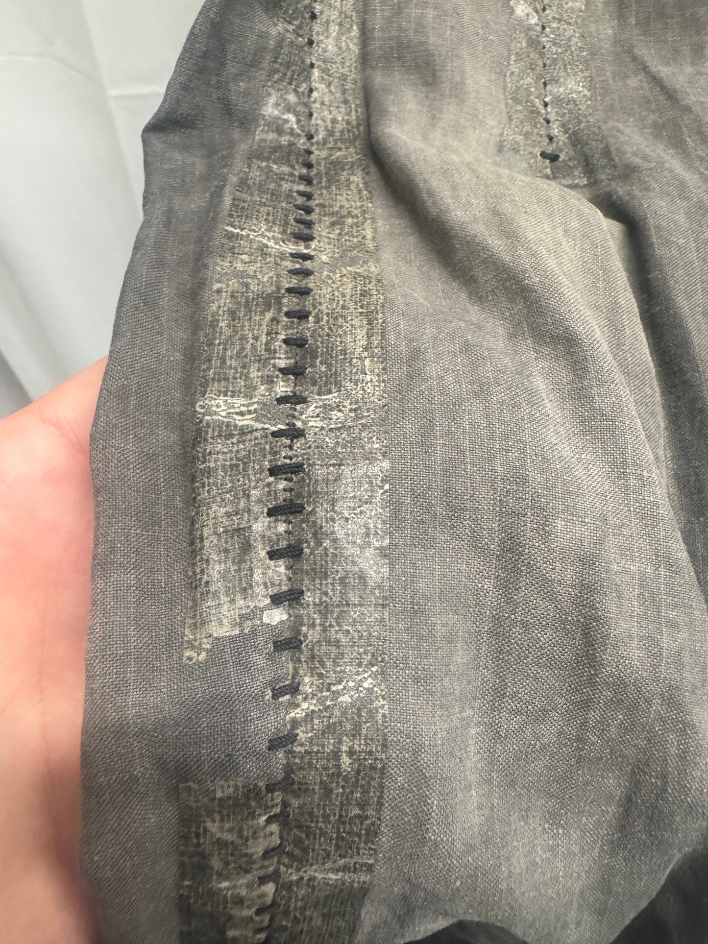 Leopold Bossert Chainseam Taped Curve Leg Trouser