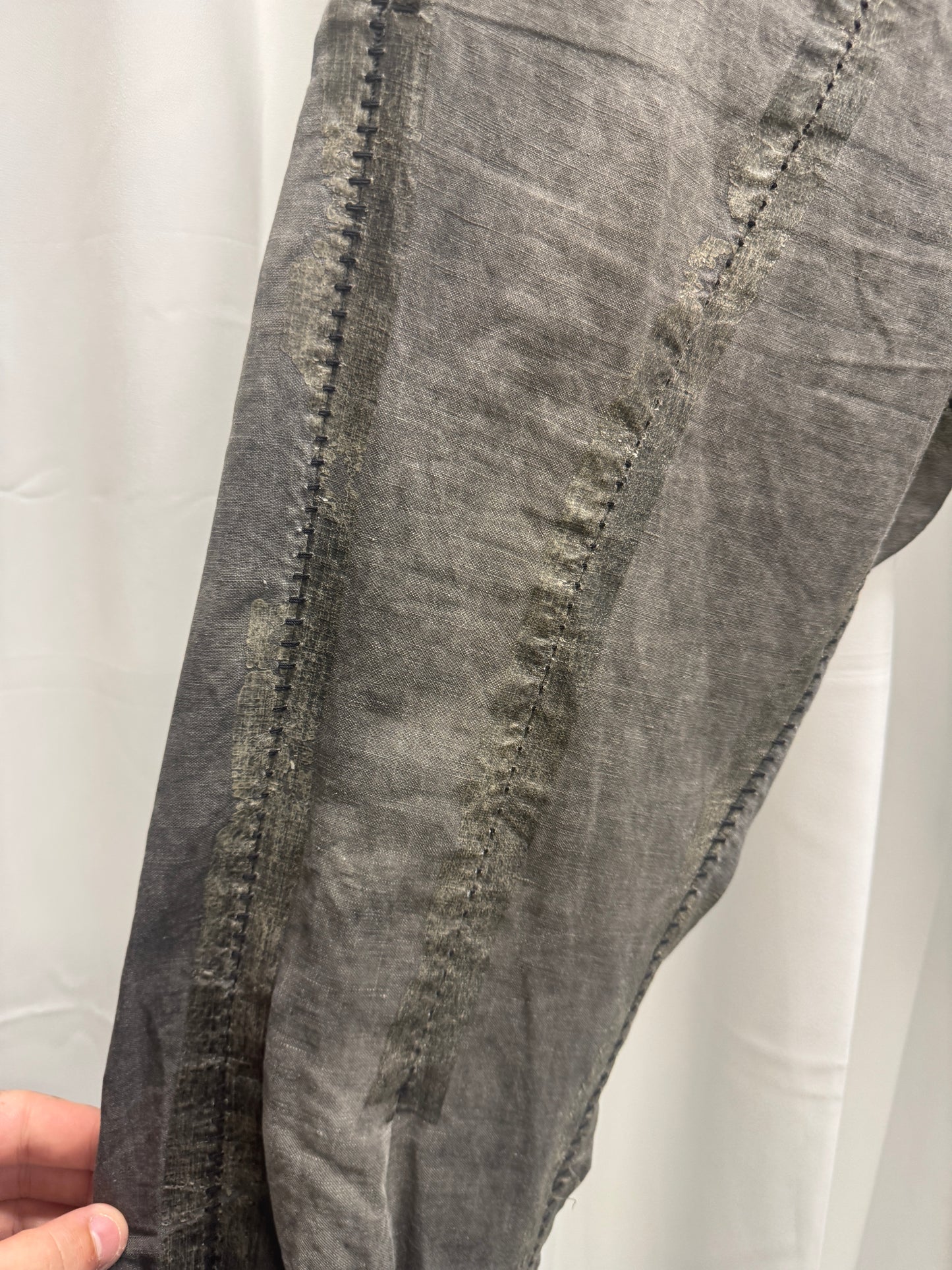 Leopold Bossert Chainseam Taped Curve Leg Trouser