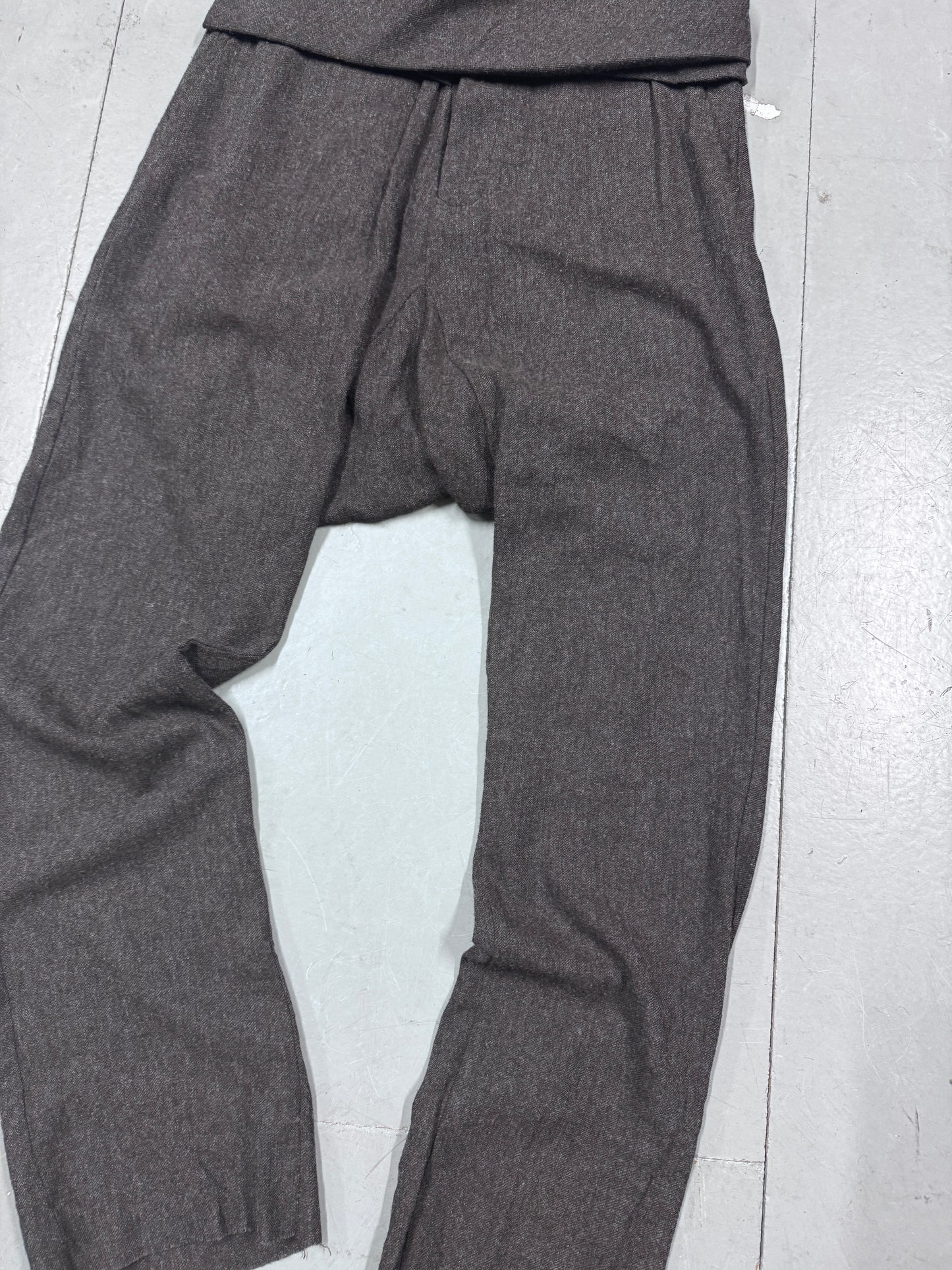 Rick Owens Waistband Wrap Wool Trousers