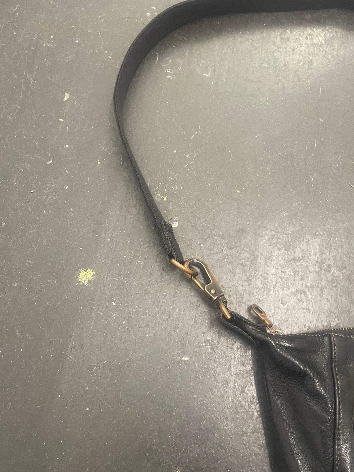 ZER Leather Buckle Bag