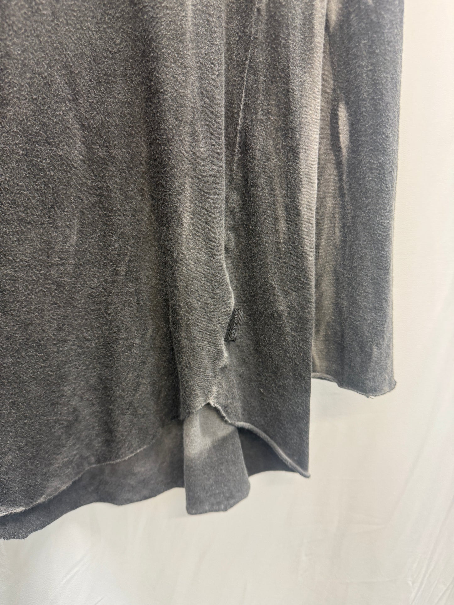 LGB Crease Dye Slice Neck Longsleeve Top