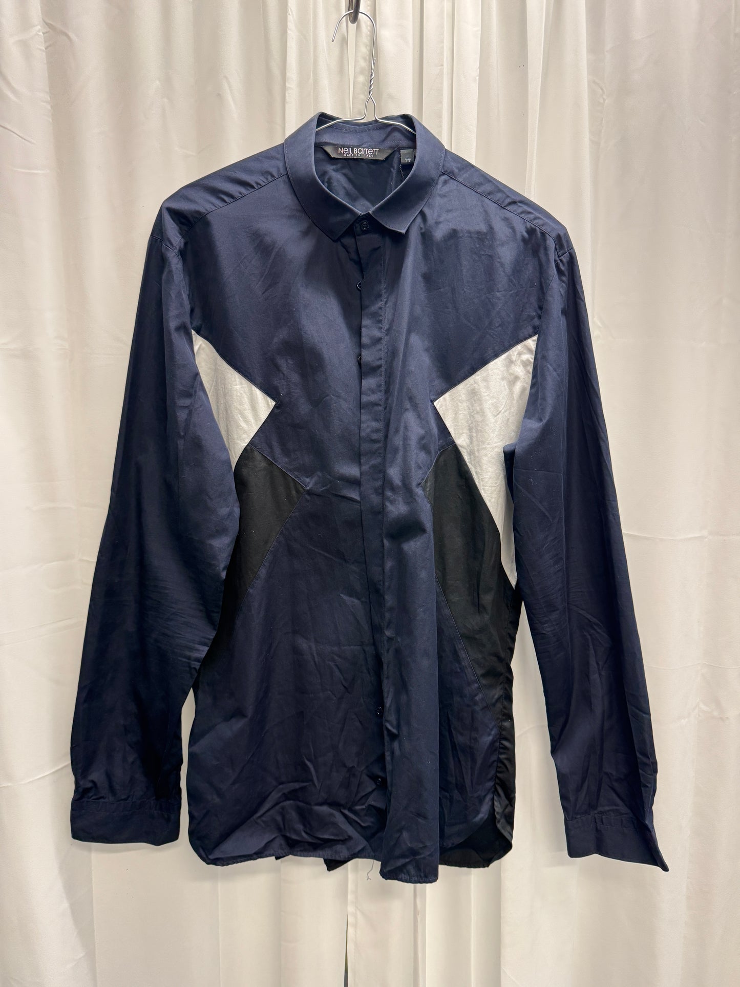 Neil Barrett Panelled Shirt L