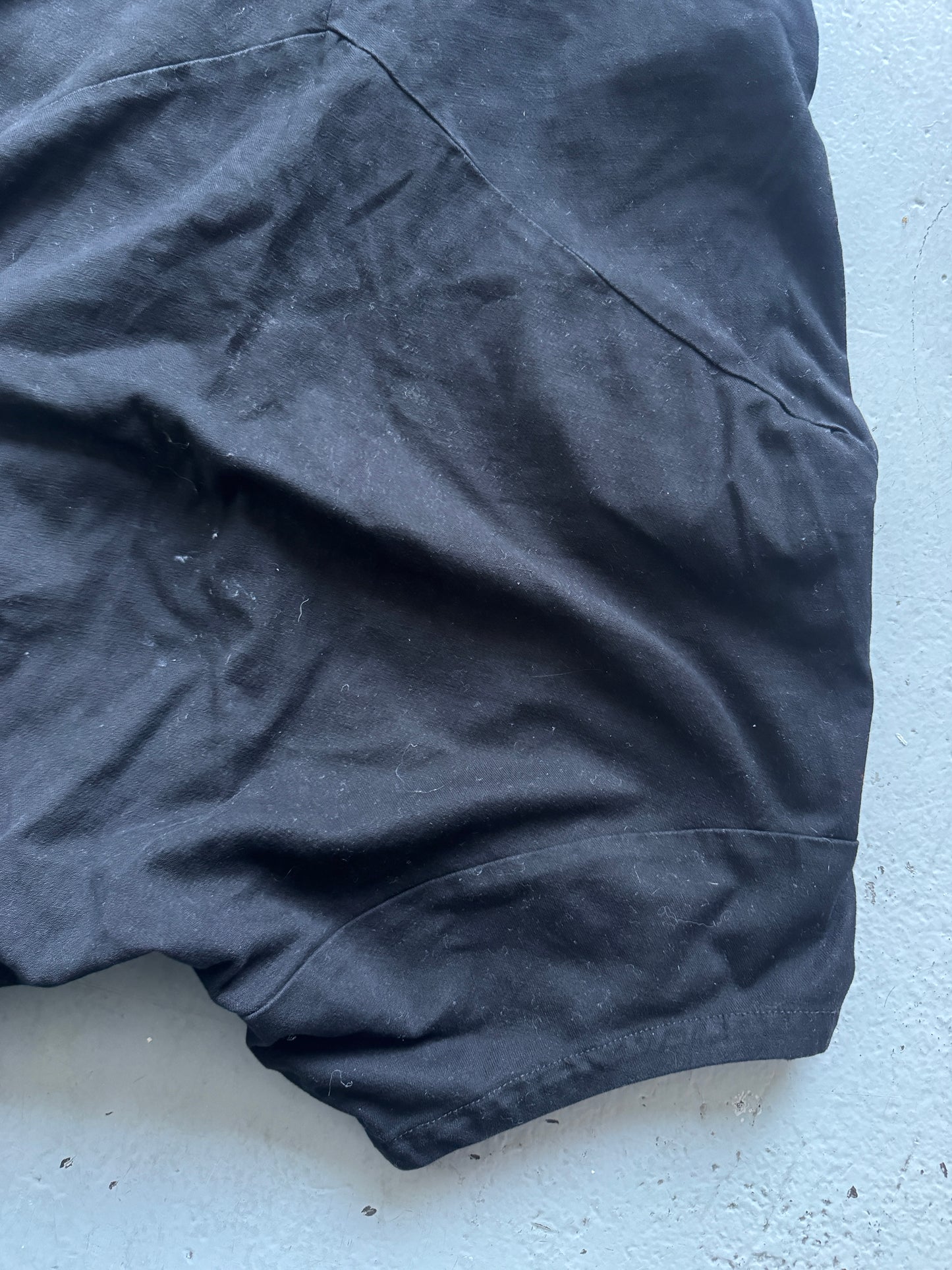 Julius Cocoon Cut Drop Crotch Denim Trouser