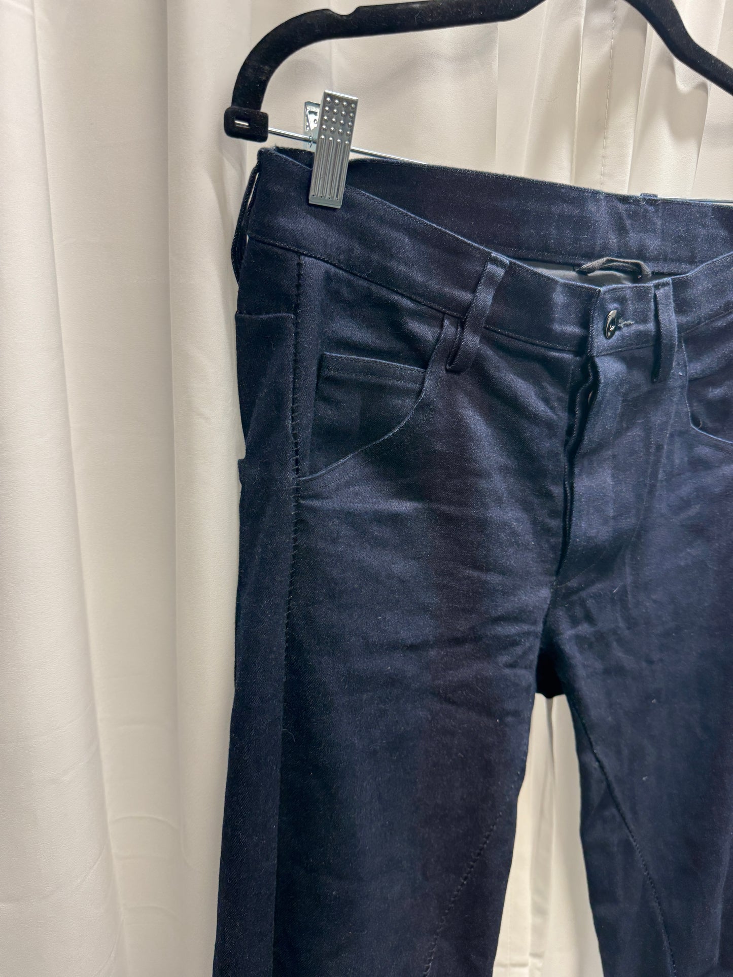 Zam Barrett Spiral Chainseam Indigo Jeans
