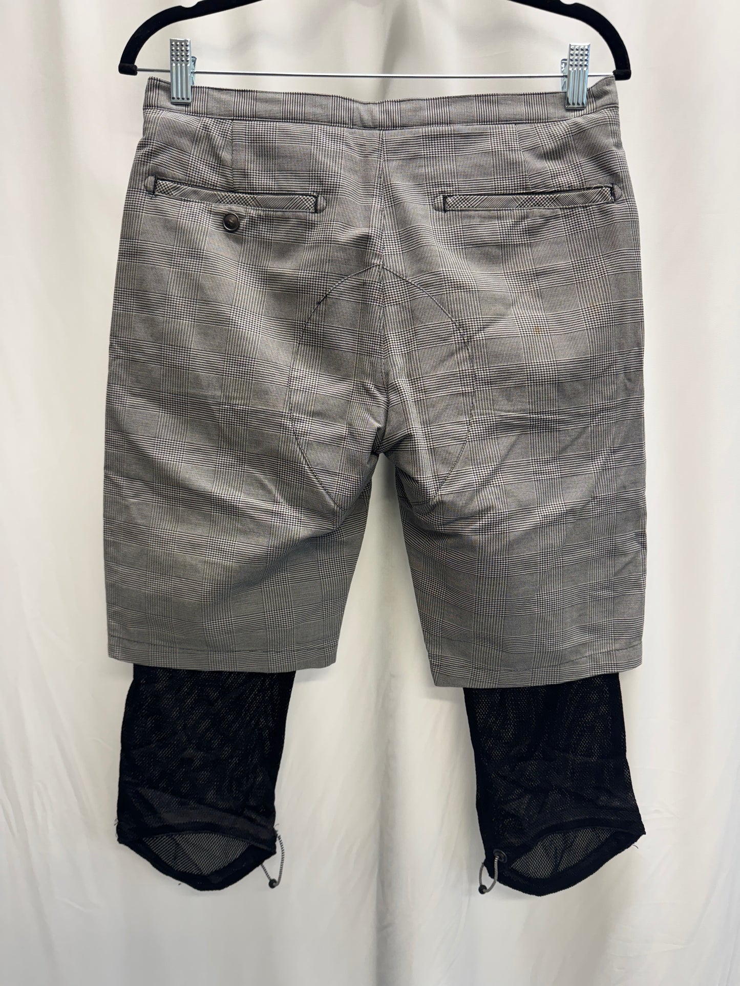 mihara yasuhiro layered capri shorts
