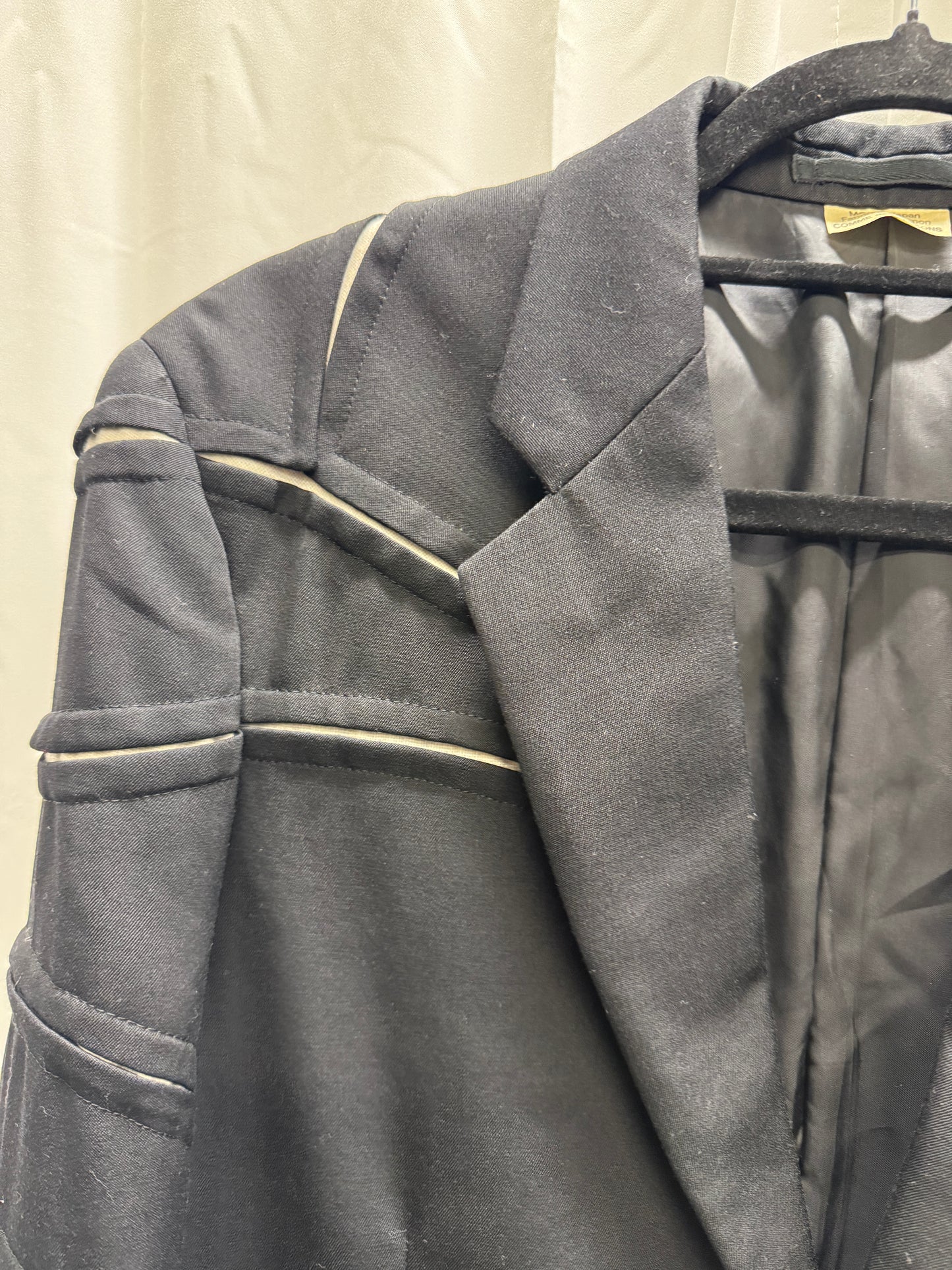 Comme Des Garcons AW15 Spliced Armour Blazer M