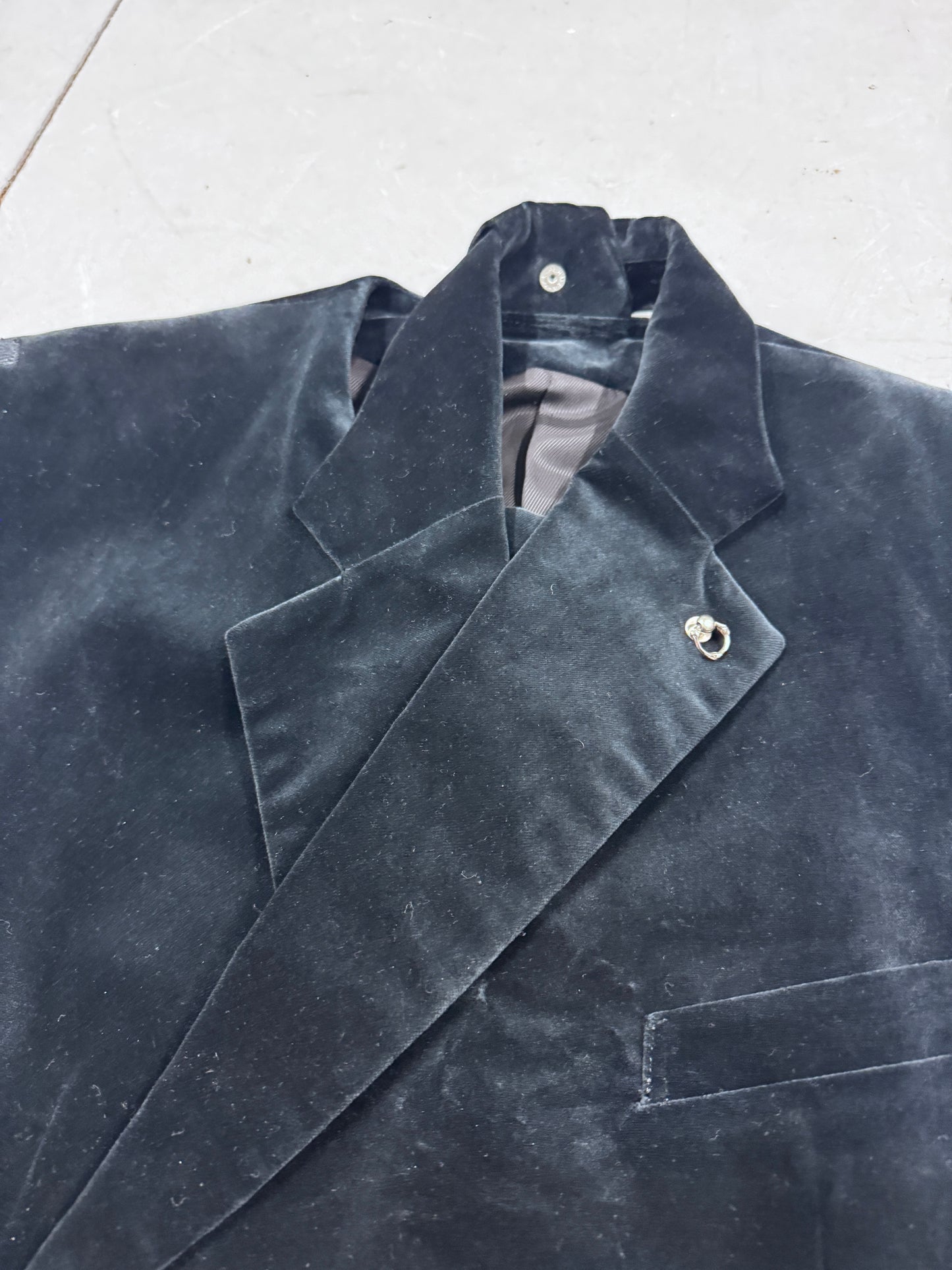 The Soloist Takahiro Miyashita Velvet Vest