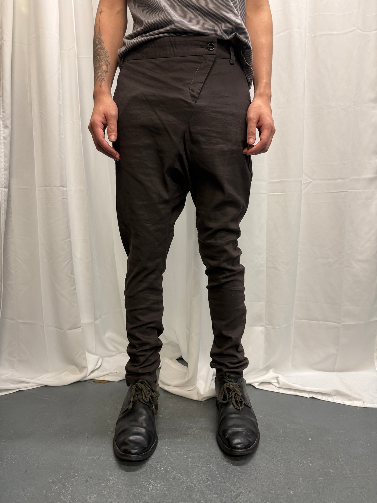 Masnada Asymmetric Suit Trousers