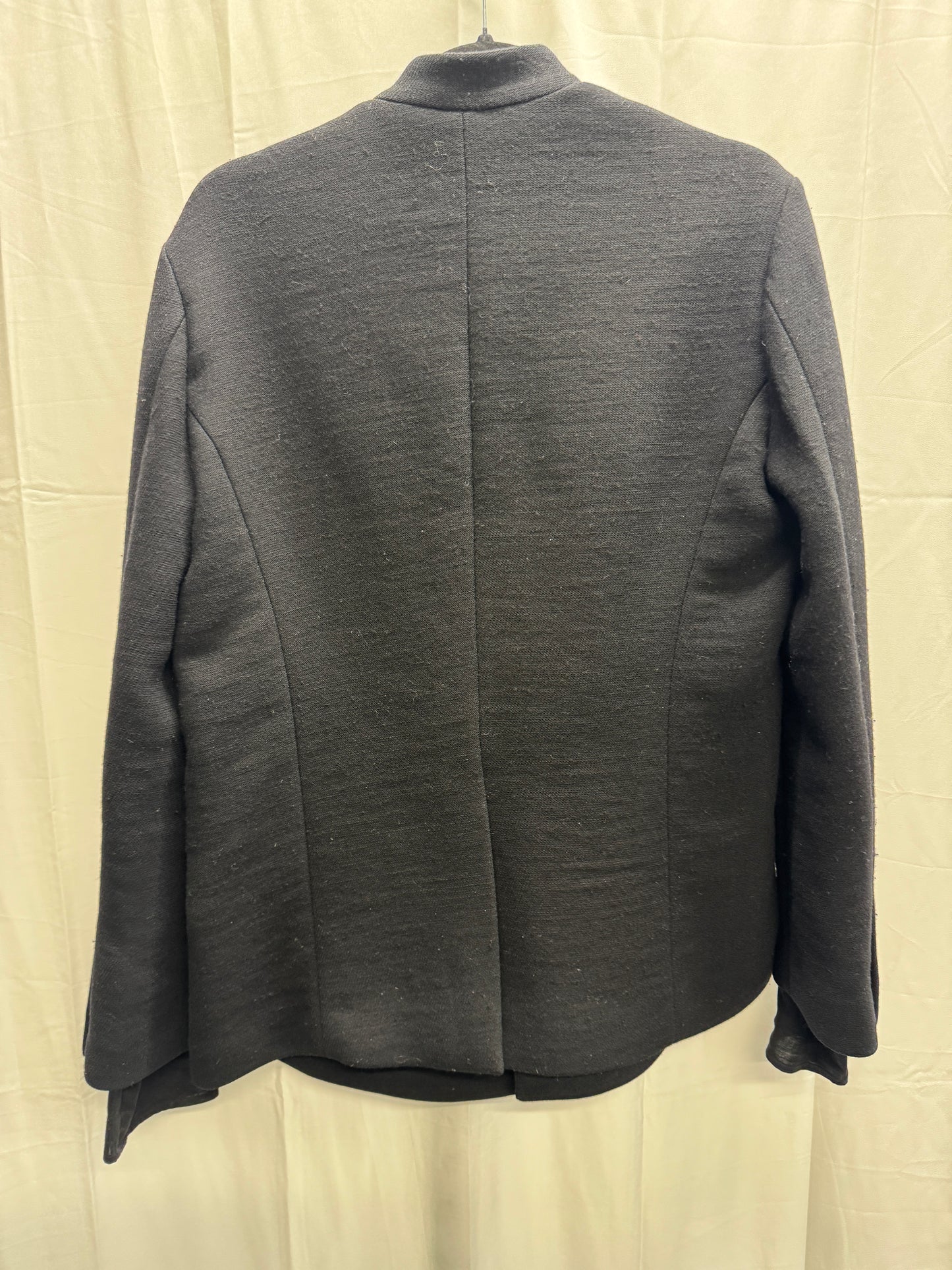 Katabira Oriella wool layered sleeve jacket