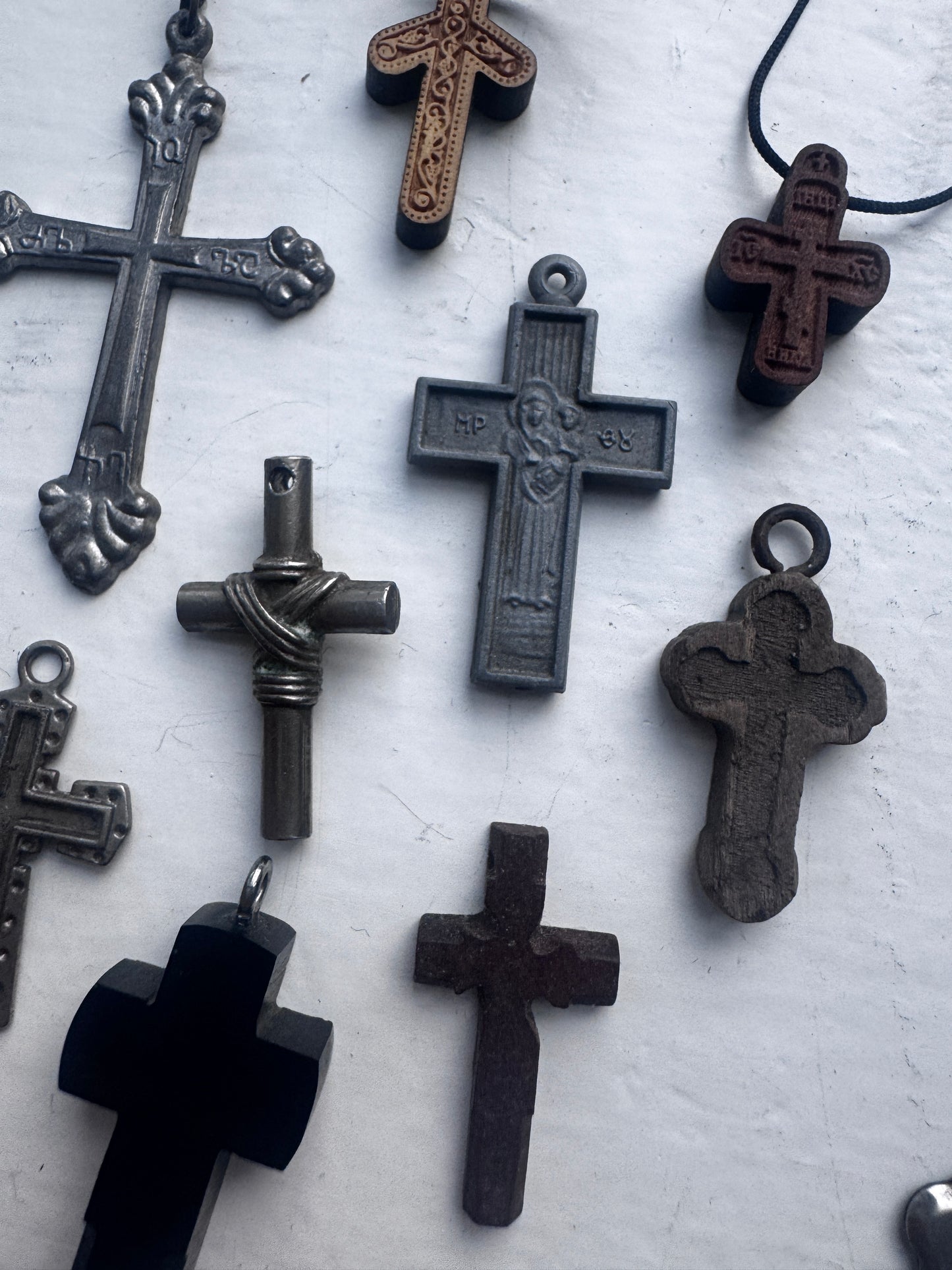 mixed orthodox pendants from Ukraine & Georgia