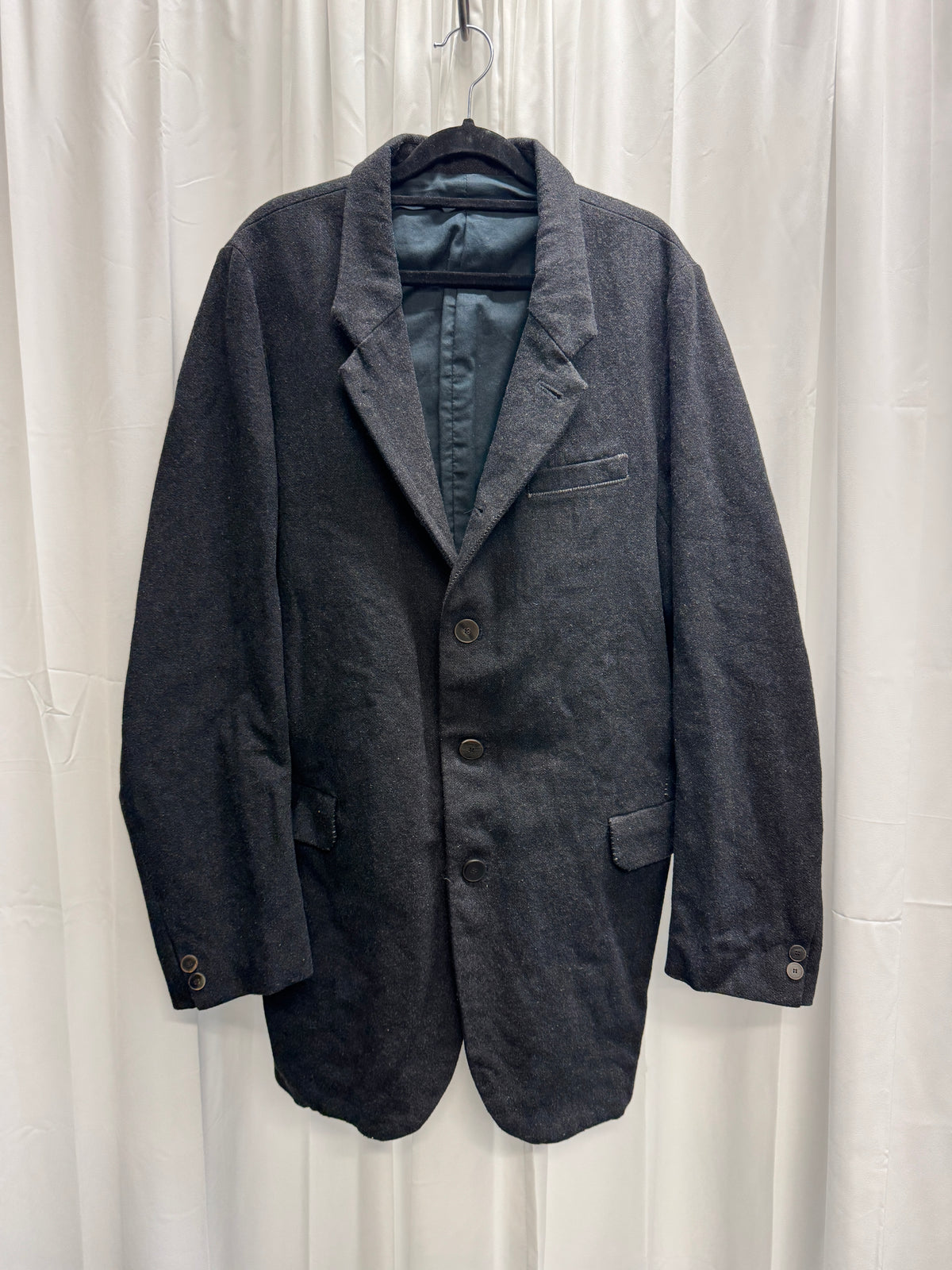 Nicolò Ceschi Berrini Metallic-Blend Scar Stitch Jacket — c. 2005–2008
