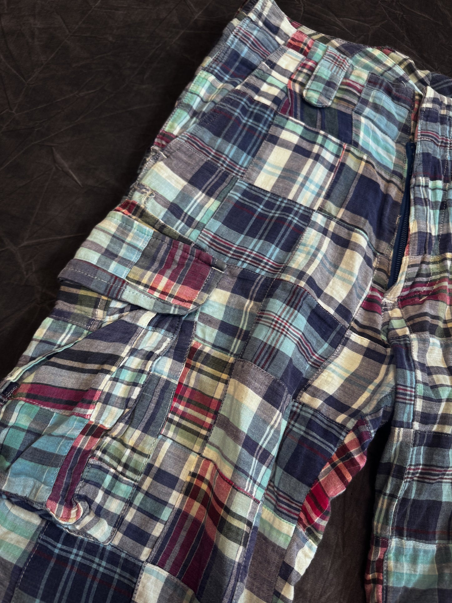 Taishi Nobukuni Patchwork Shorts