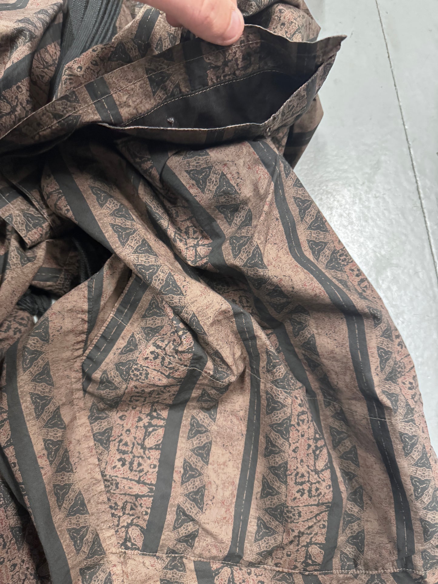 Julius AW20 Patterned Cargo Trouser