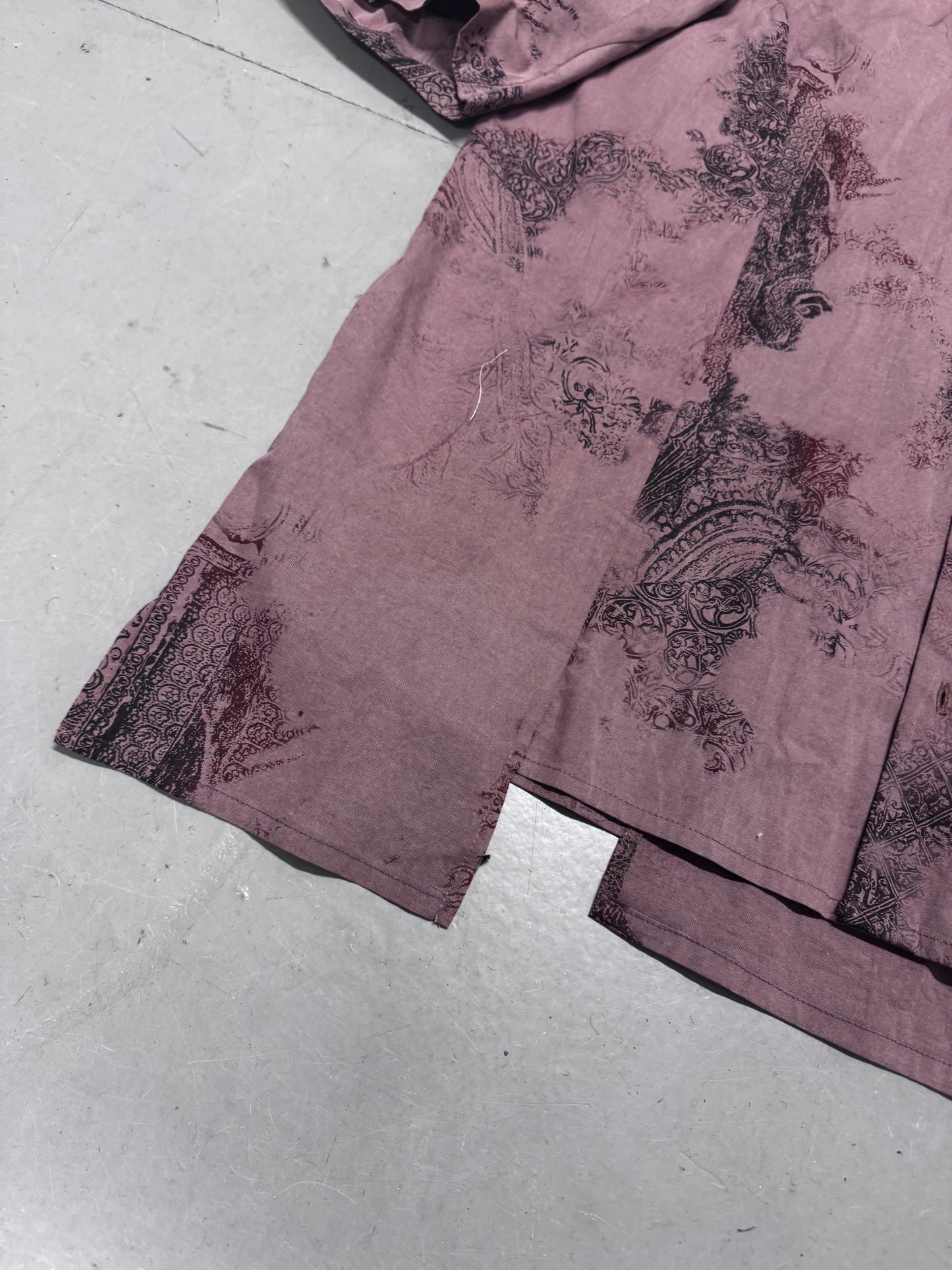 Marie Lueder Graphic Asymmetric Shirt