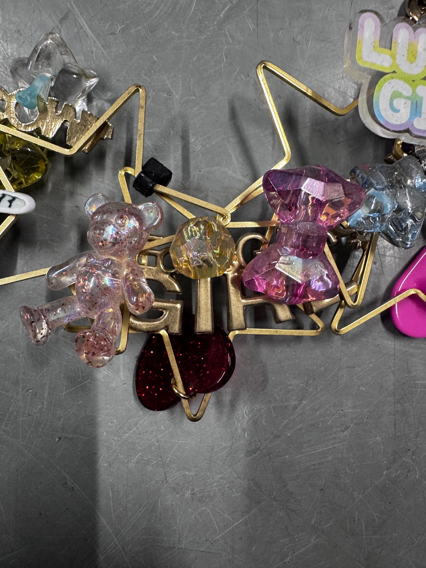 Comme Des Garcons Lucky Girl Jewel Necklace