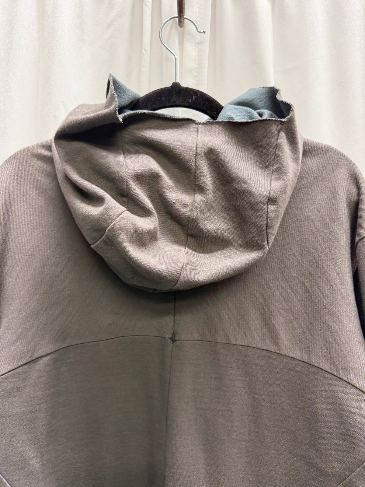 m.a+ Hooded One-Piece Aviator Jacket — Olive / Teal (M/L)