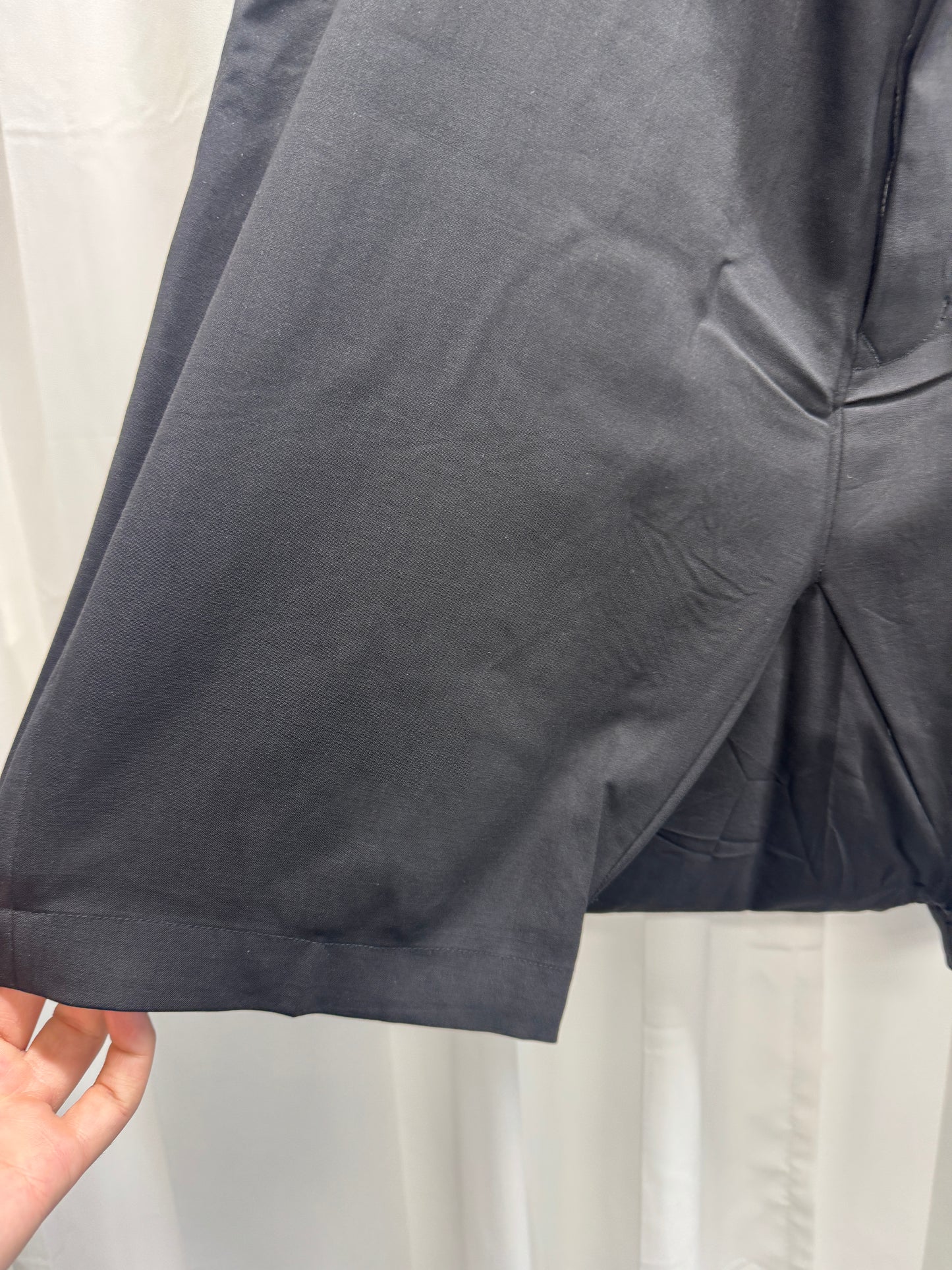 Rick Owens SS15 Faun Virgin Wool Drop Crotch Tailored Shorts