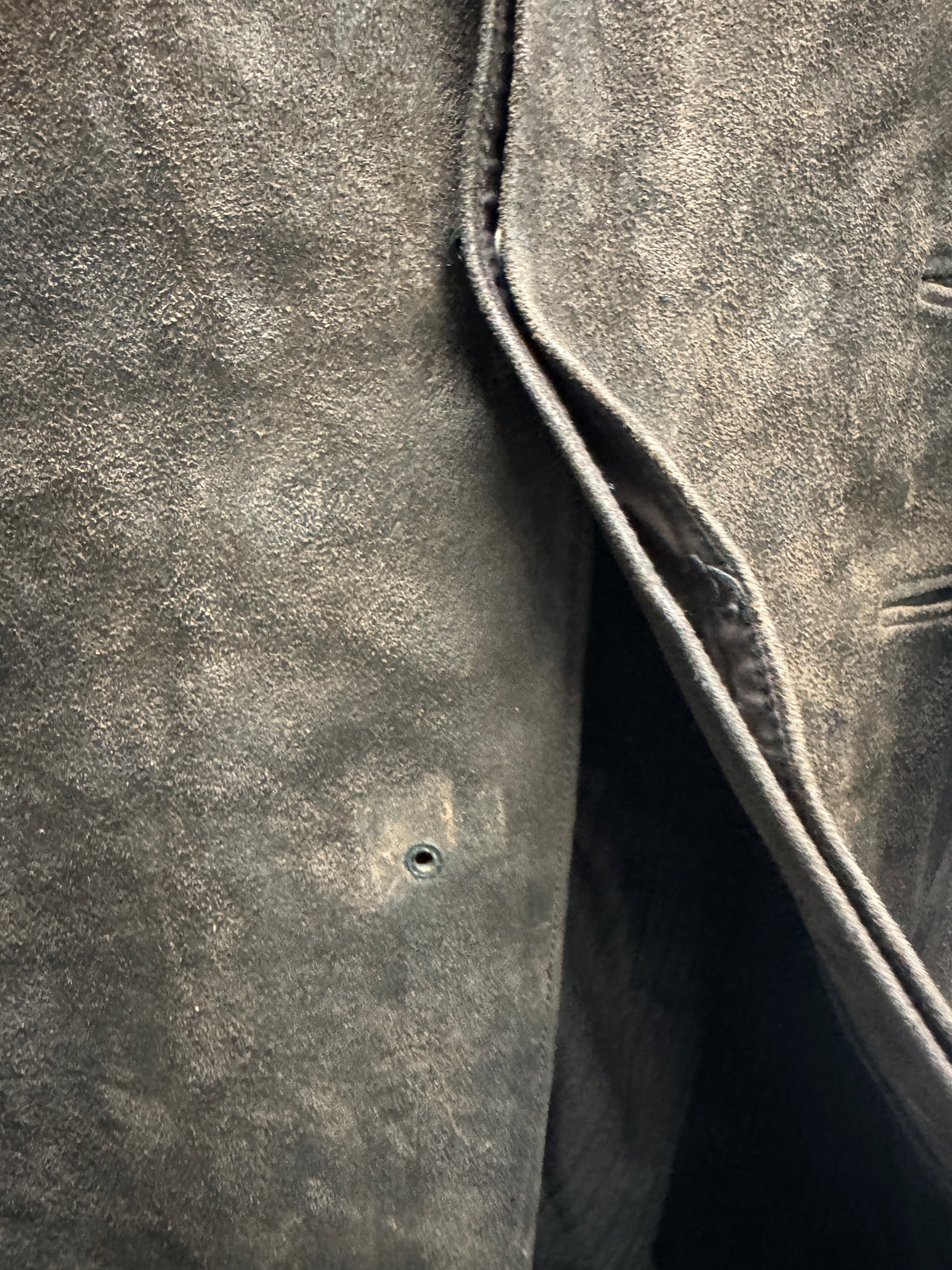 Carpe Diem — 2002 Reverse Leather Lab Coat