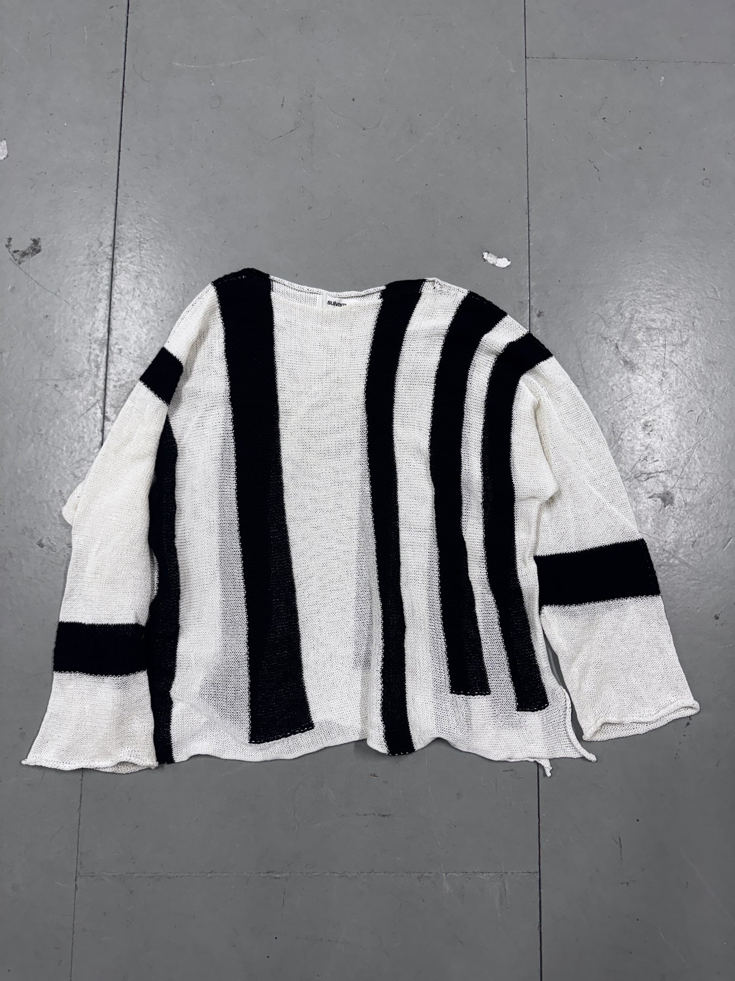 Sulvam Asymmetric Loose Knit