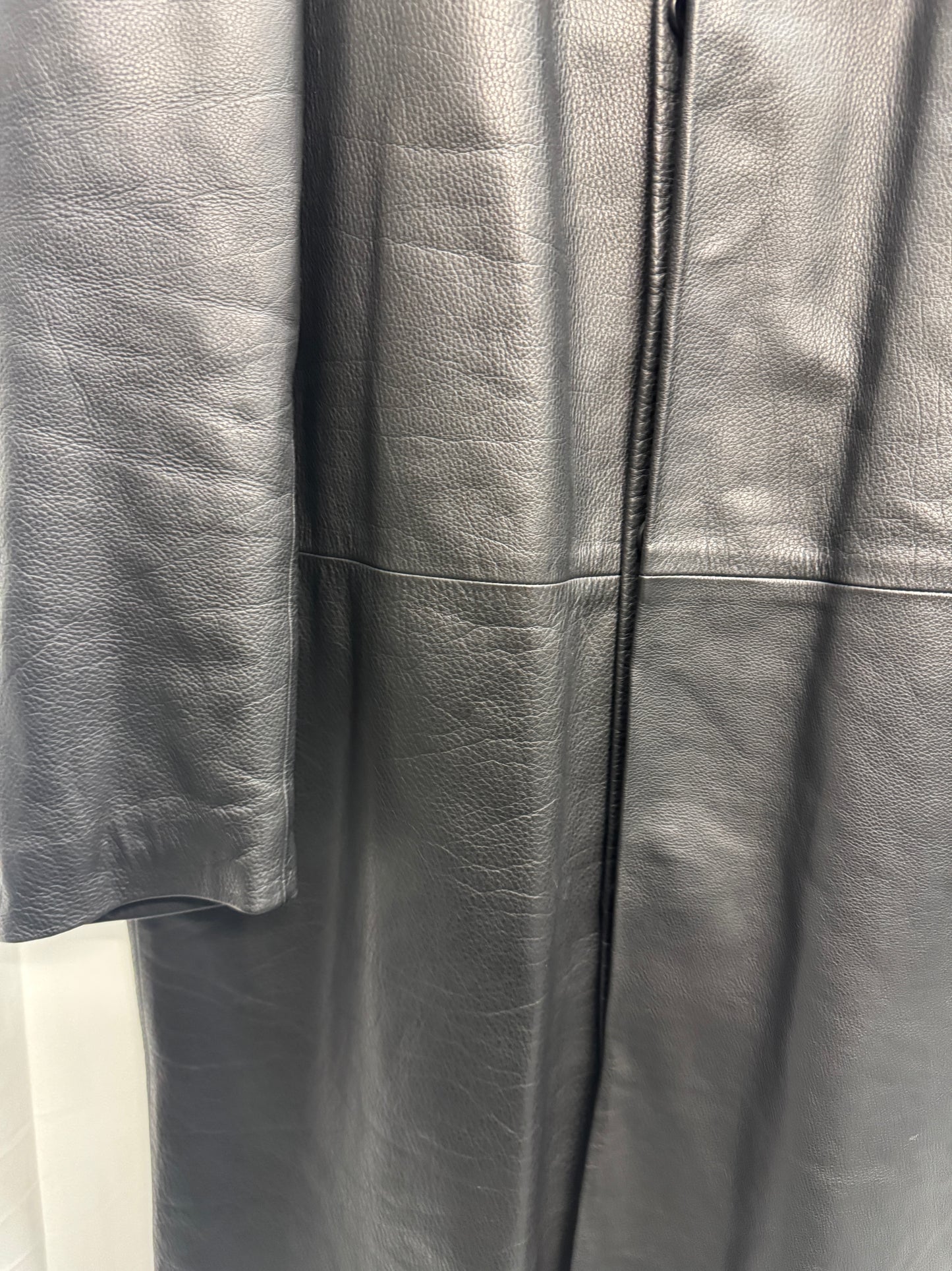 Raf Simons for Ruffo Research — AW/SS 1999 Leather Overcoat