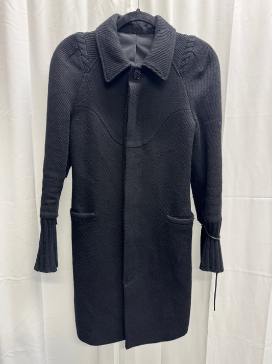 Undercover AW07 Runway Wool & Felt Sculpted Raglan Coat