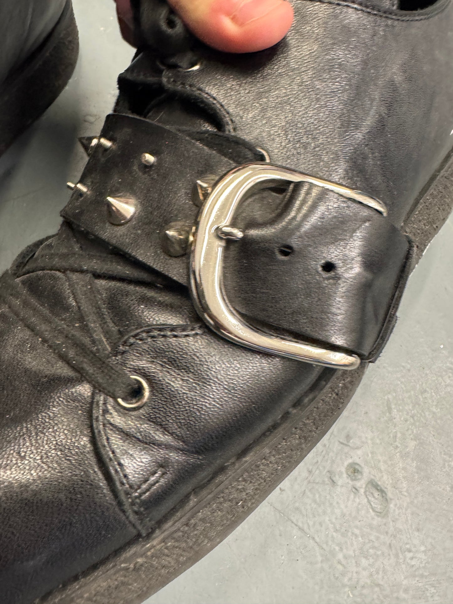Old Curiosity Shop Platformed Hog Toe Shoe