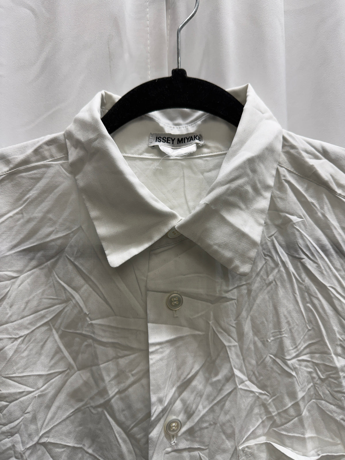 Issey Miyake 90s Crinkled Shirt