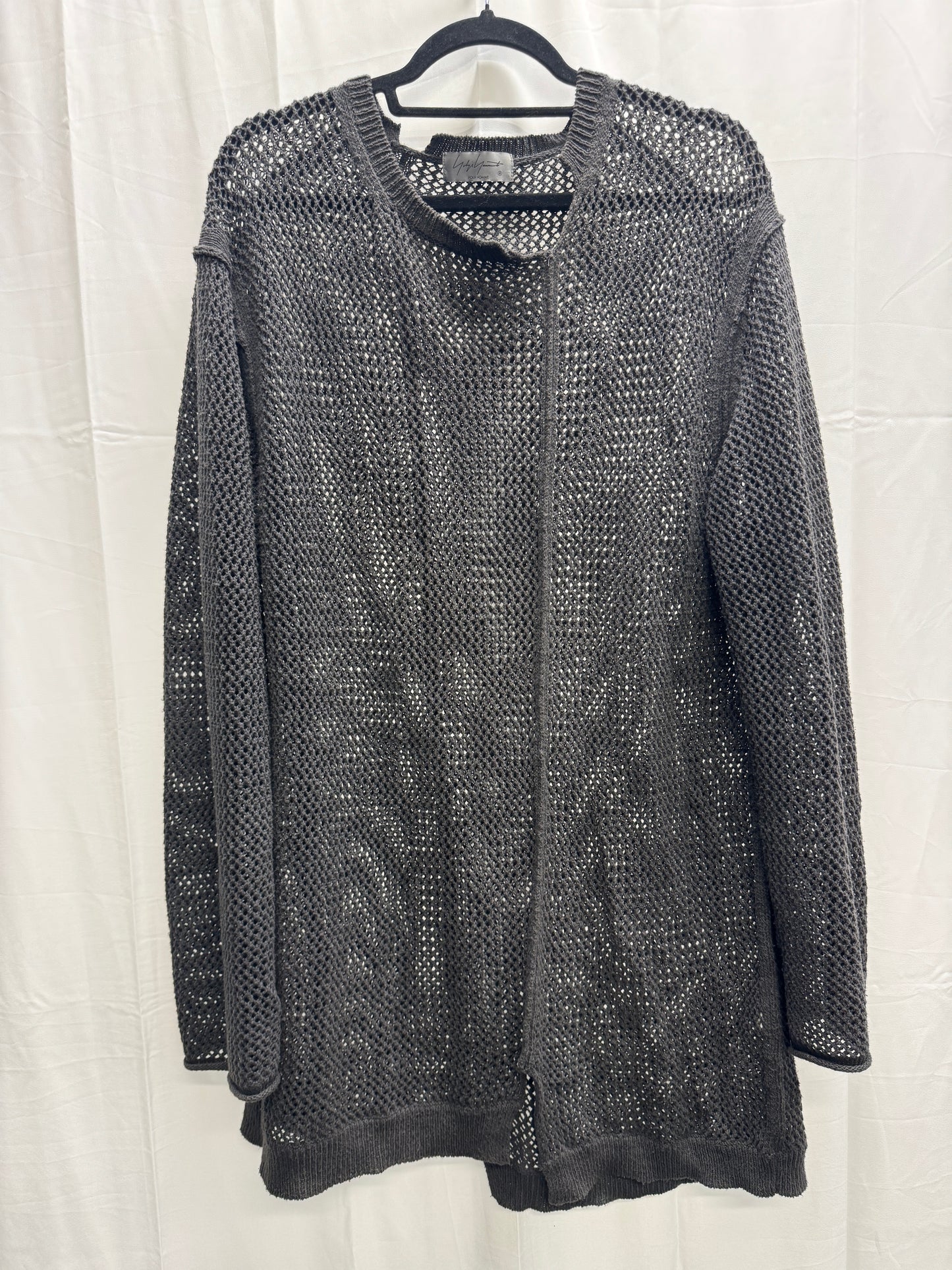 Yohji Yamamoto Pour Homme Deconstructed Knit Sweater