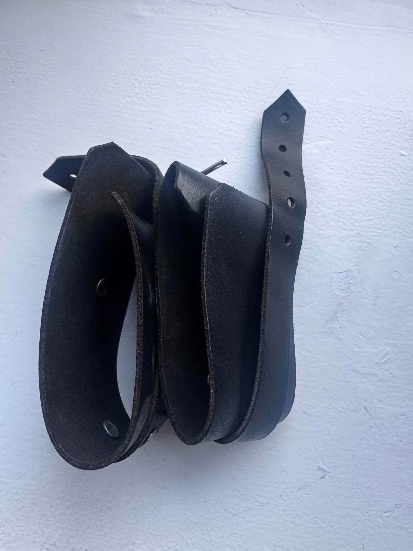 vintage leather cuffs