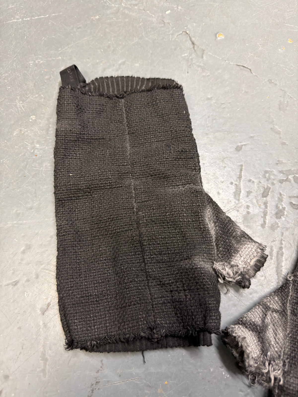Army of Me Layered Wool Fingerless Gloves