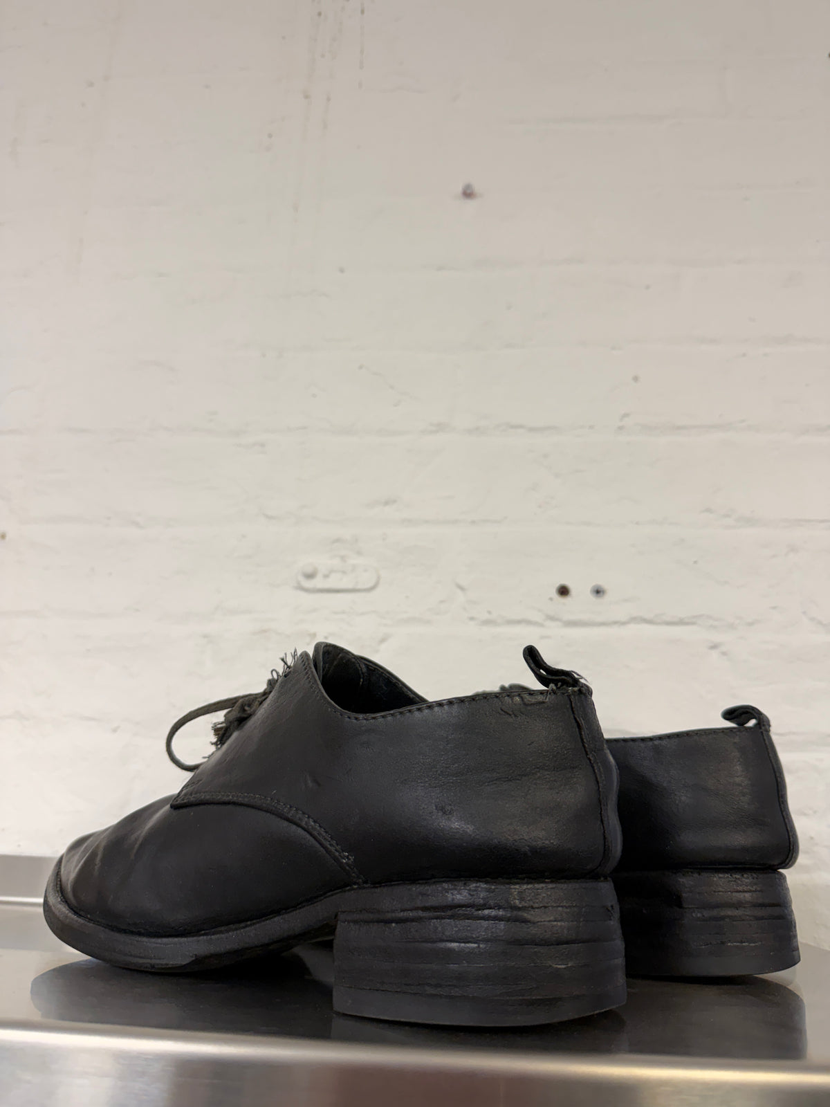 Carol Christian Poell 4 Hole Horse Leather Derby